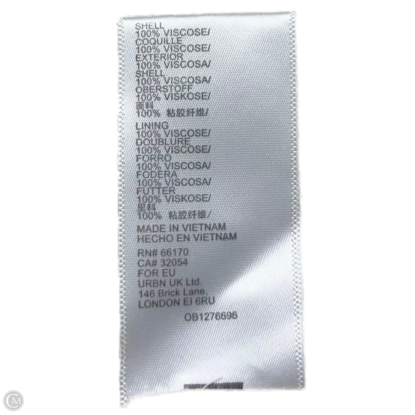 Dress Casual Short By Urban Outfitters In Cream & Green, Size: L