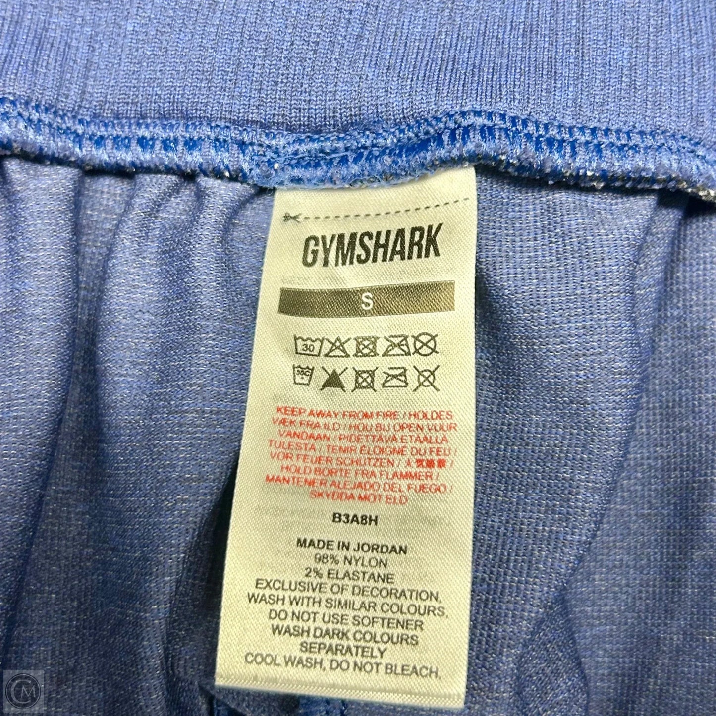 Athletic Pants By Gym Shark In Blue, Size: 4