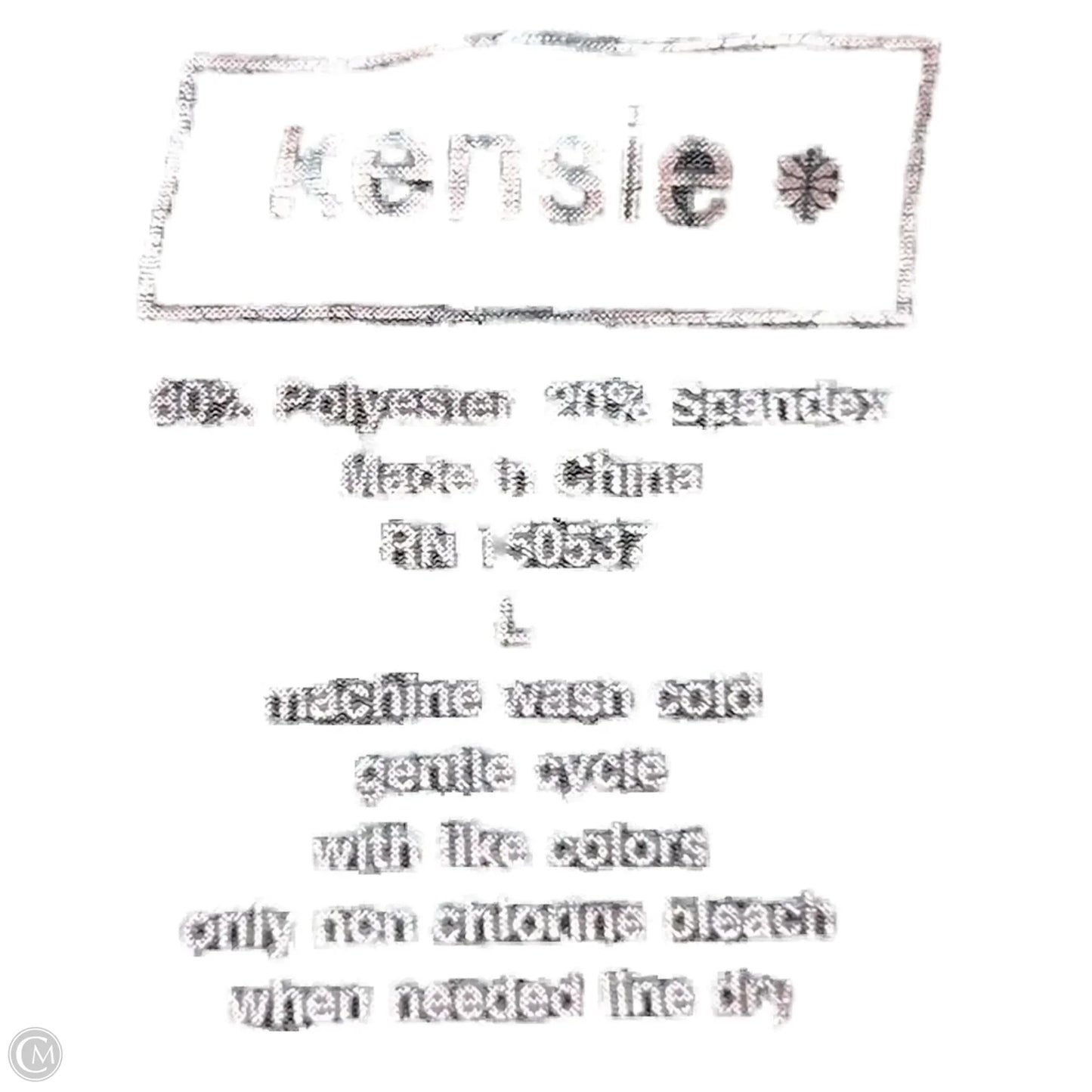 Athletic Skort By Kensie In Black, Size: 12