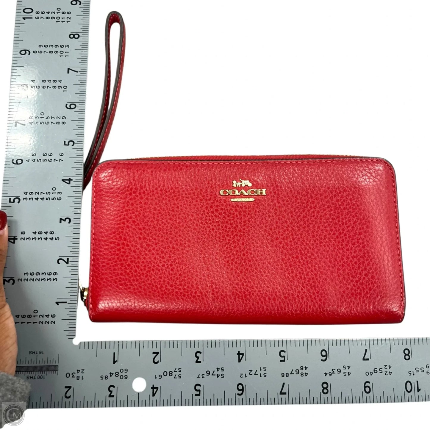 Wristlet Designer By Coach, Size: Medium
