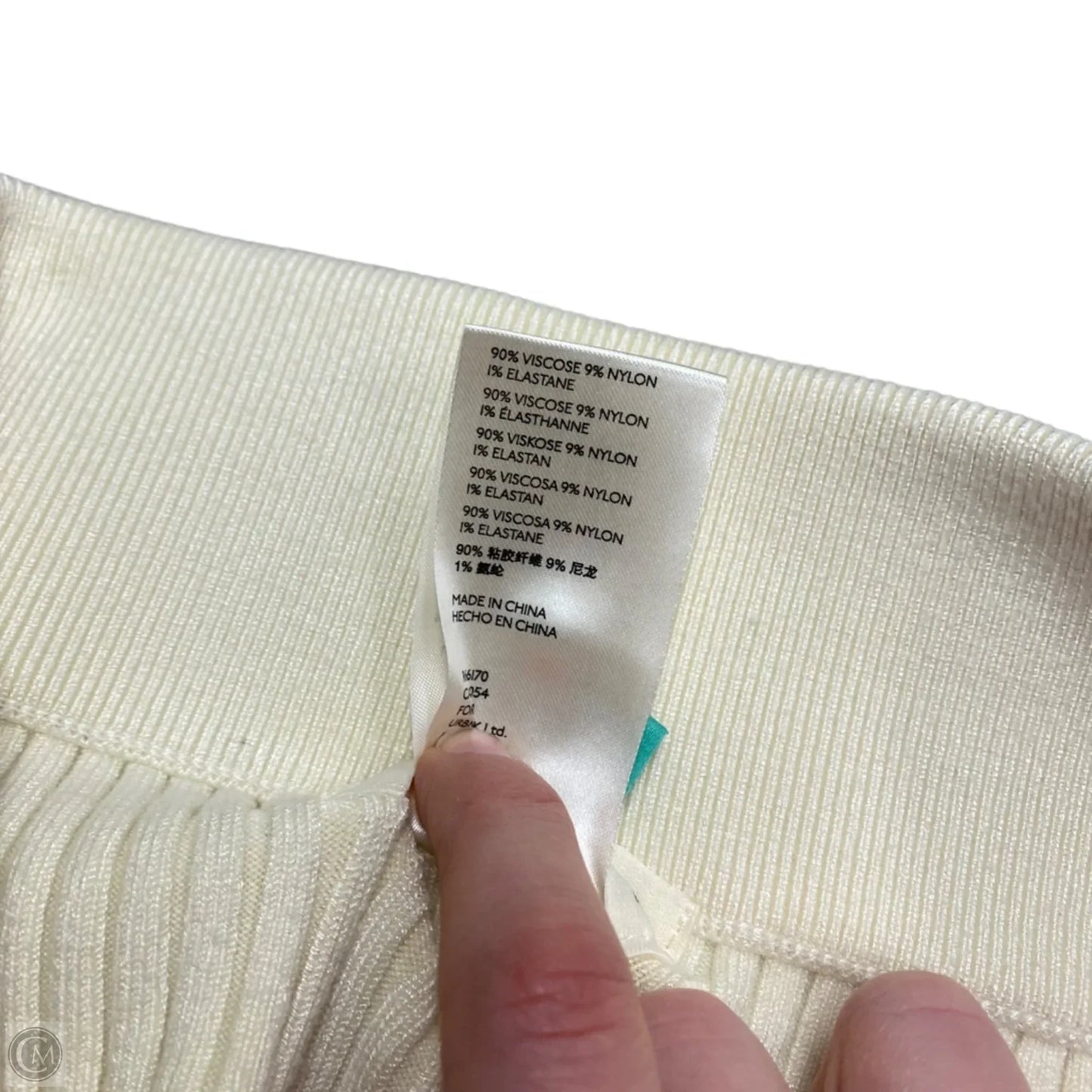 Skirt Midi By Maeve In Cream, Size: 20