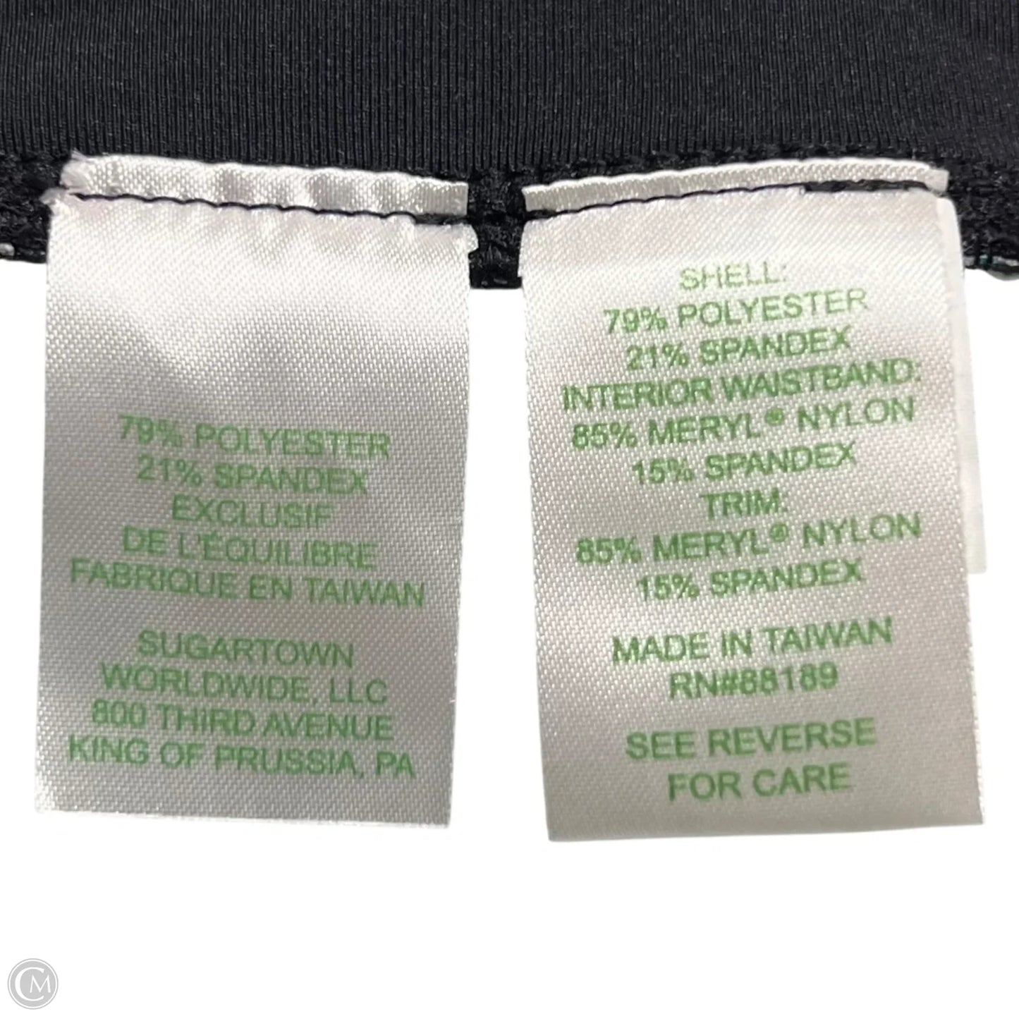 Pants Designer By Lilly Pulitzer In Black & Blue, Size: 0