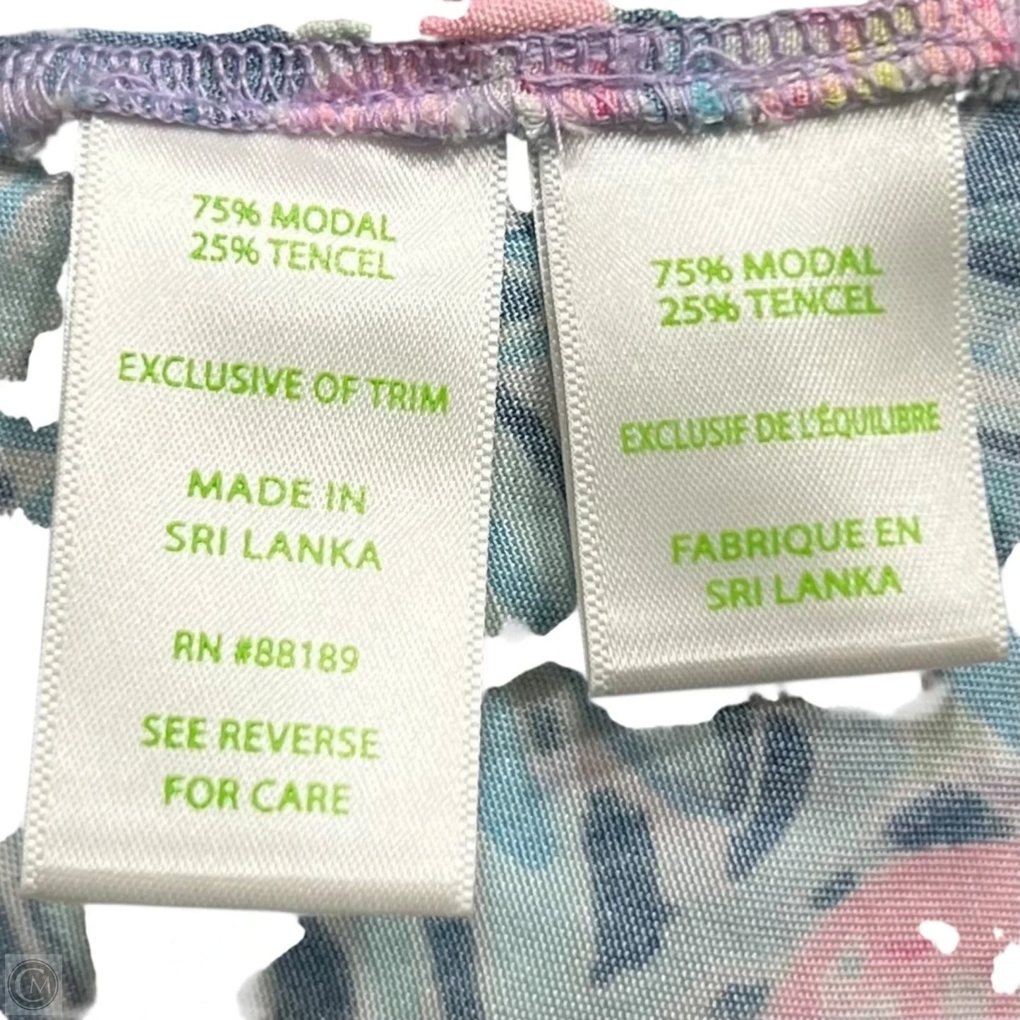 Pants Designer By Lilly Pulitzer In Blue & Pink, Size: 4