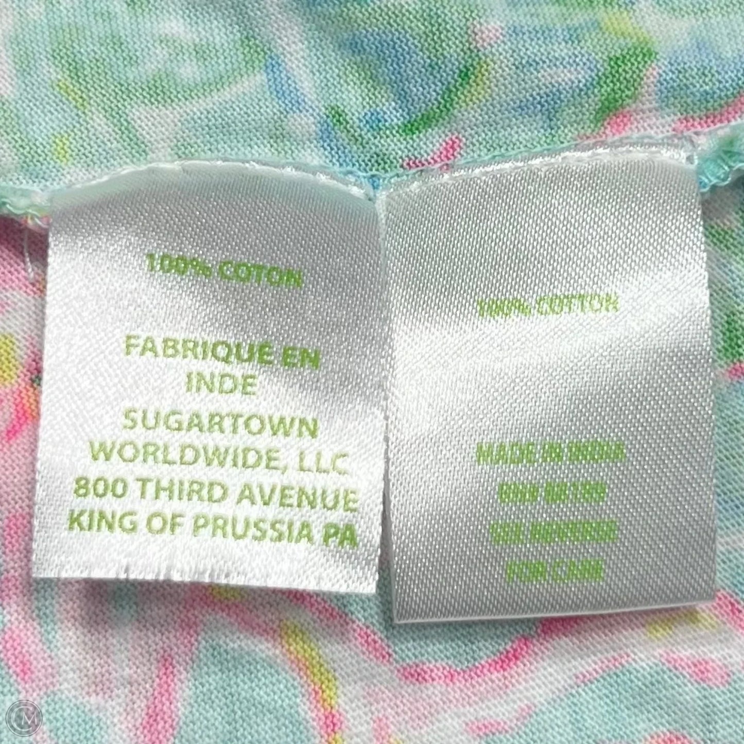 Dress Designer By Lilly Pulitzer In Blue & Pink, Size: M