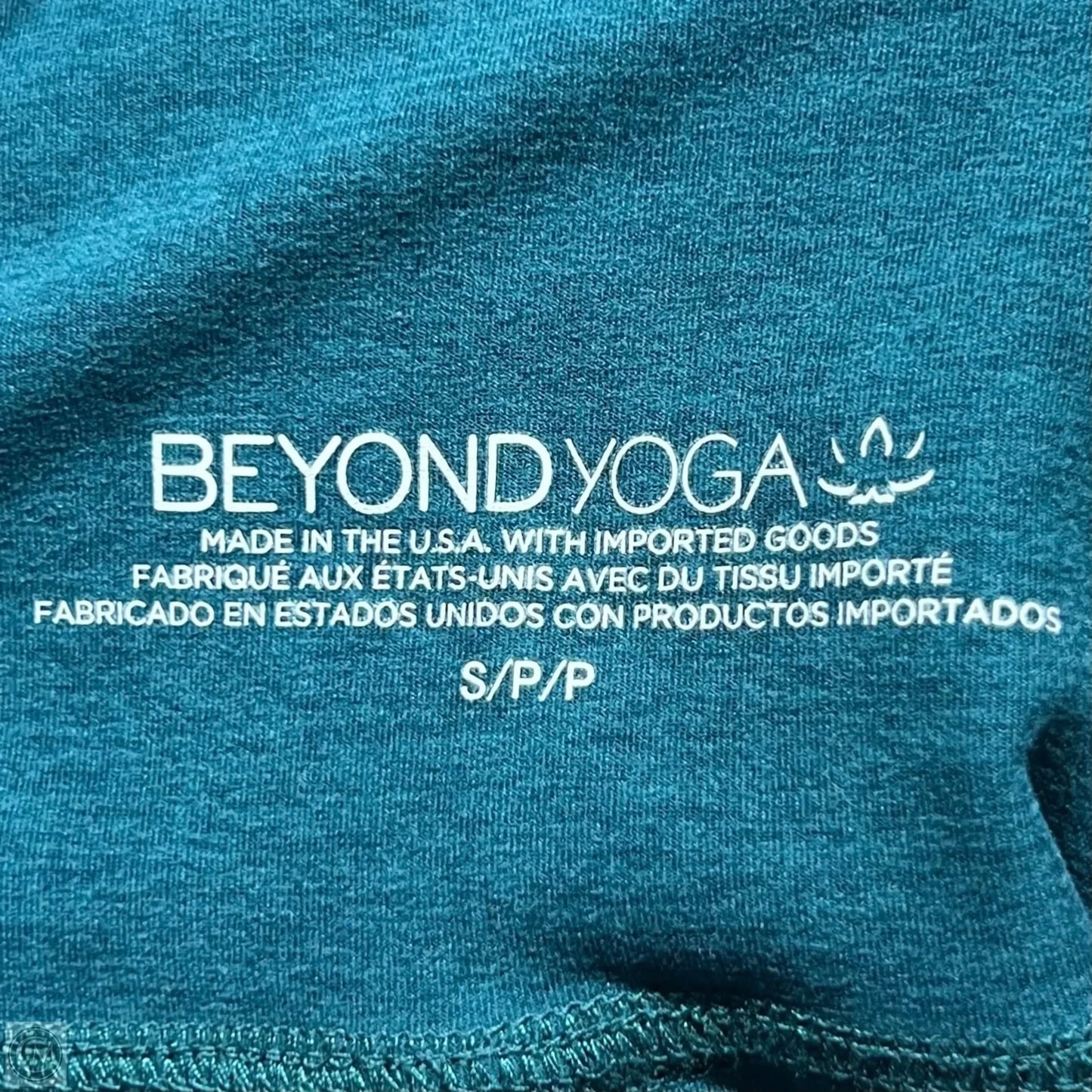 Athletic Leggings By Beyond Yoga In Green, Size: 4