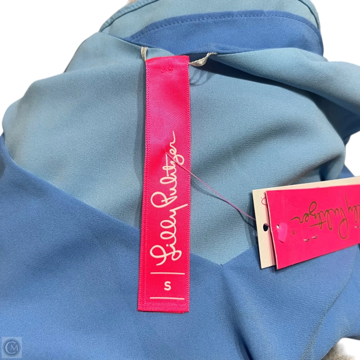 Top Sleeveless Designer By Lilly Pulitzer In Blue, Size: S
