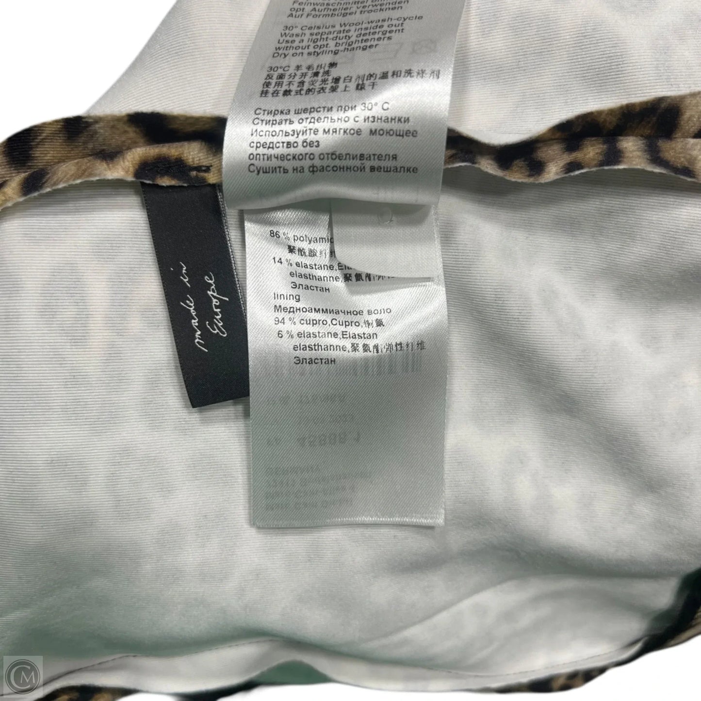 Blazer By Marc Cain In Leopard Print, Size: M