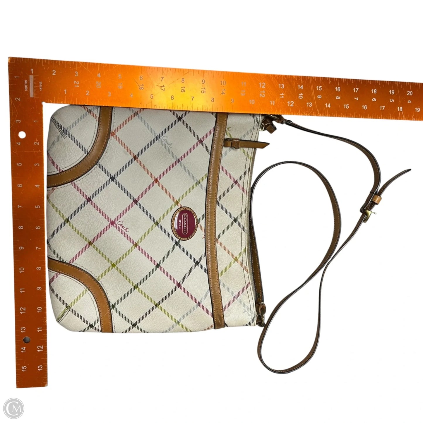 Crossbody Designer By Coach, Size: Medium