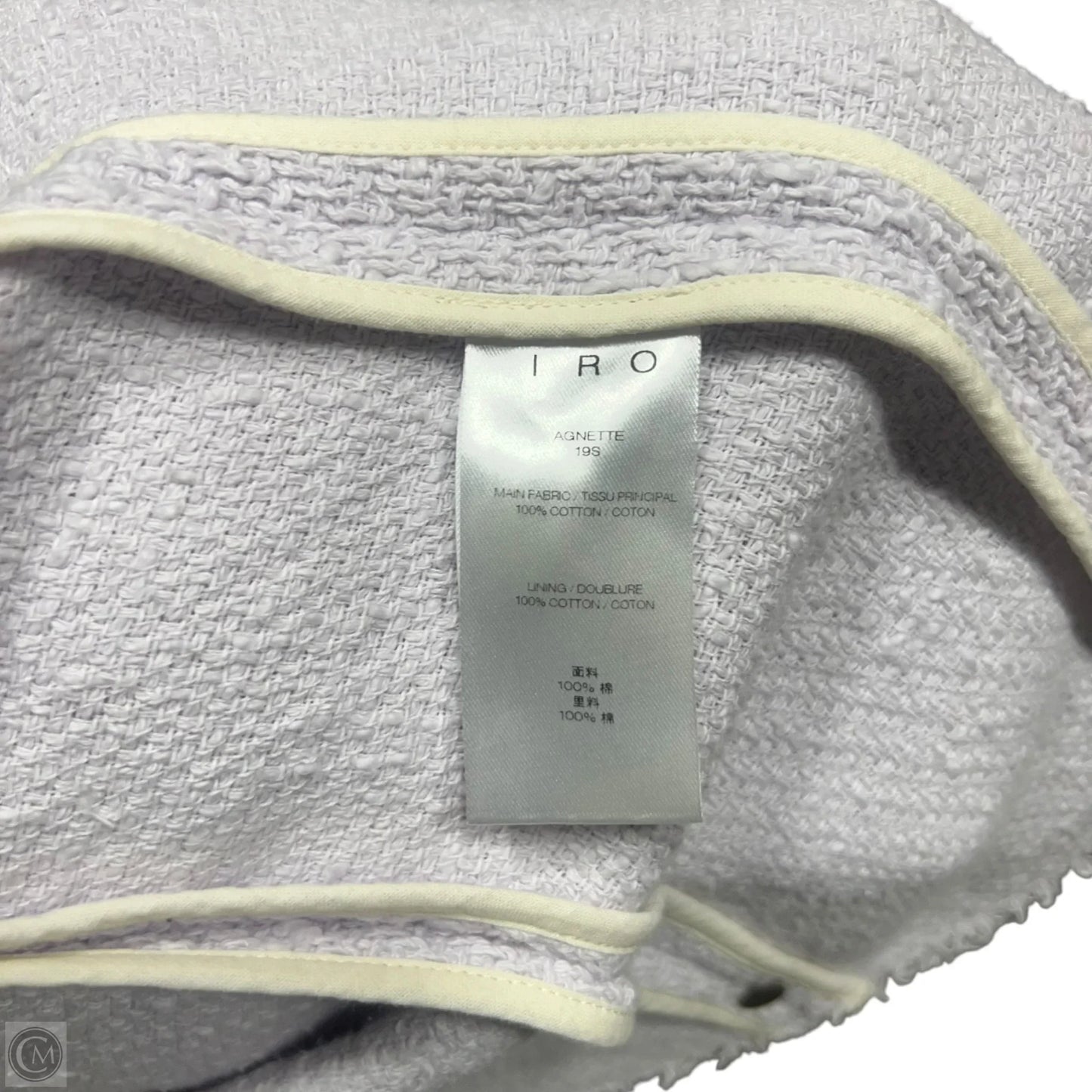 Jacket Moto By Iro Paris In Purple, Size: L