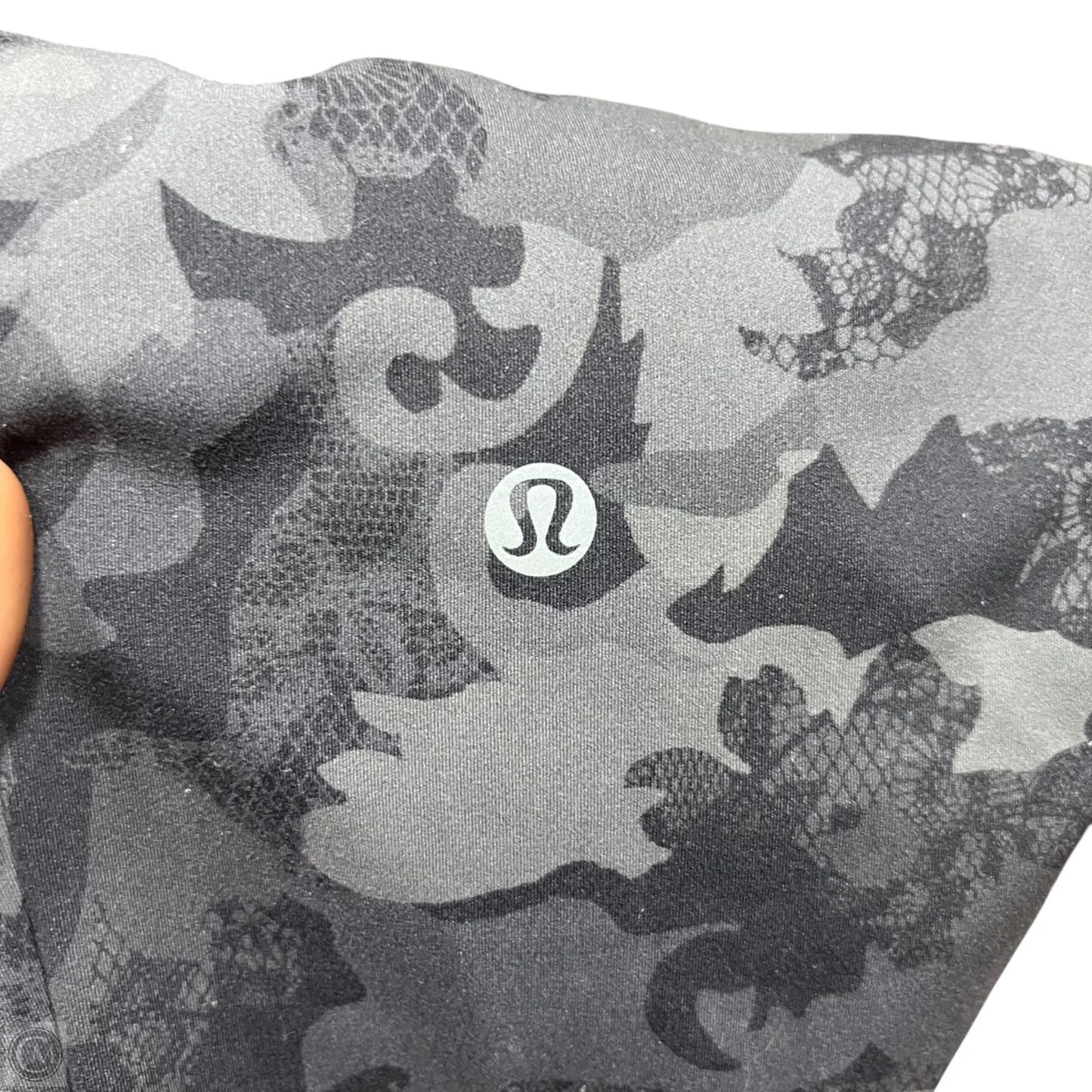 Athletic Leggings By Lululemon In Camouflage Print, Size: 12