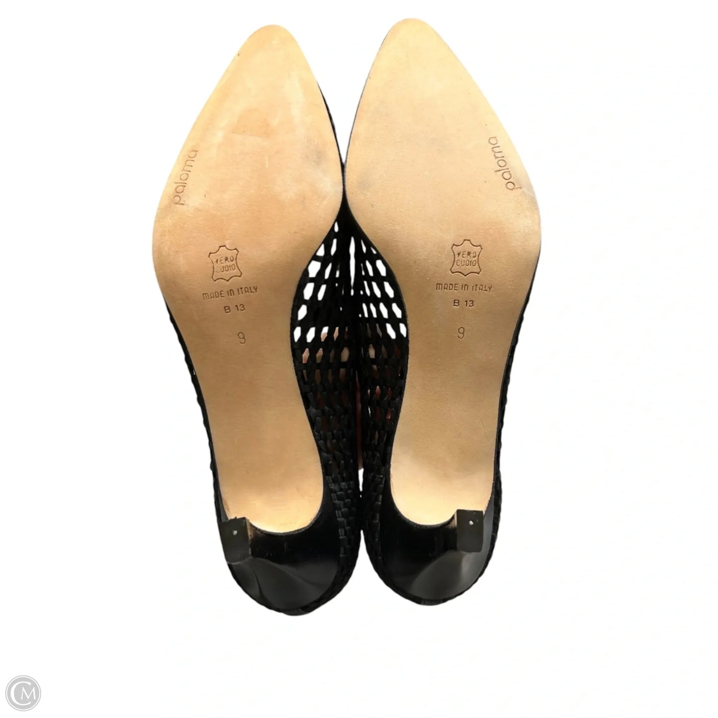 Shoes Heels Kitten By Paloma In Black, Size: 9