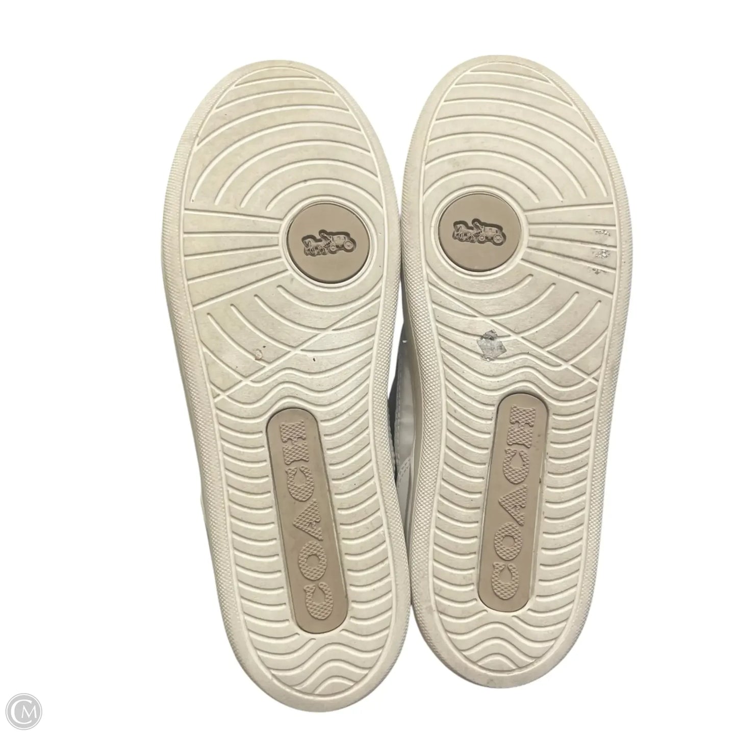 Shoes Designer By Coach In Brown & Cream, Size: 9