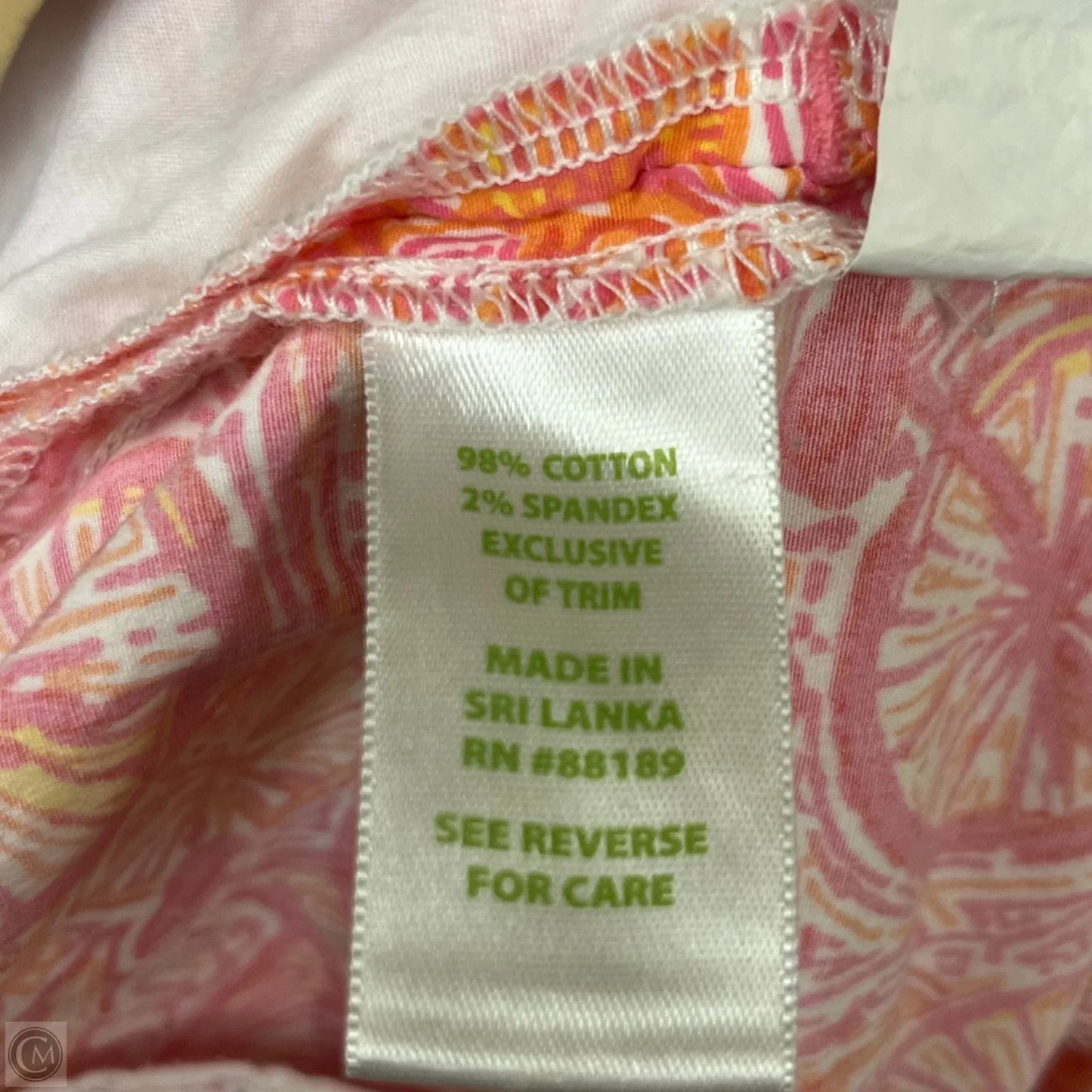 Shorts Designer By Lilly Pulitzer In Orange & Pink, Size: 2