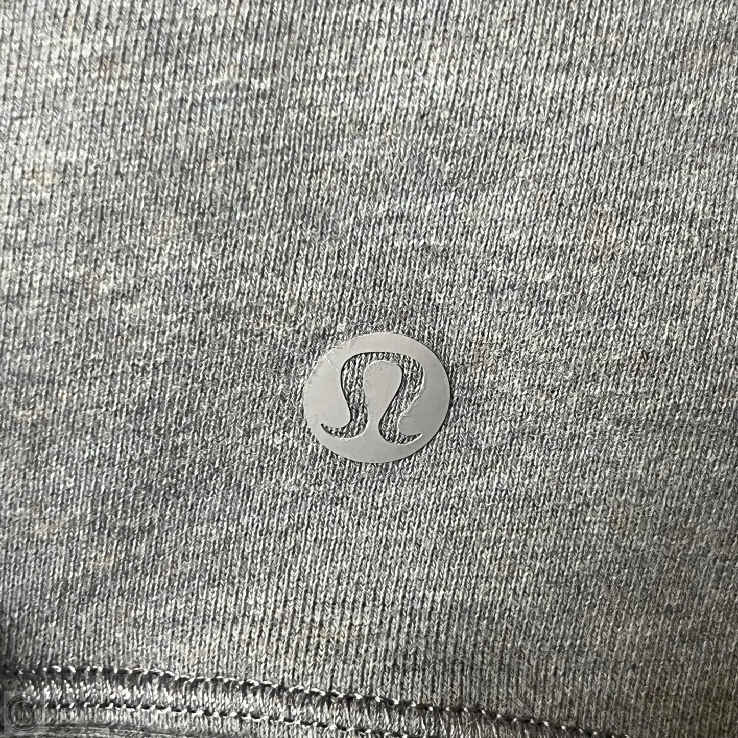 Athletic Sweatshirt Hoodie By Lululemon In Grey, Size: S