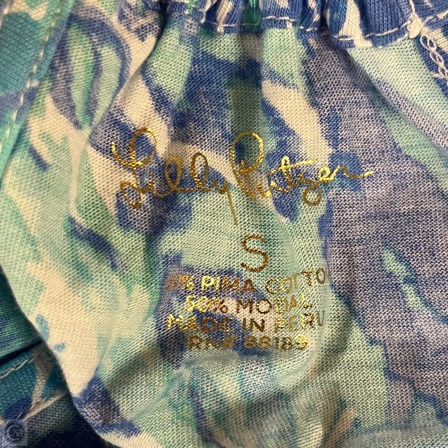 Top Sleeveless Designer By Lilly Pulitzer In Blue, Size: S