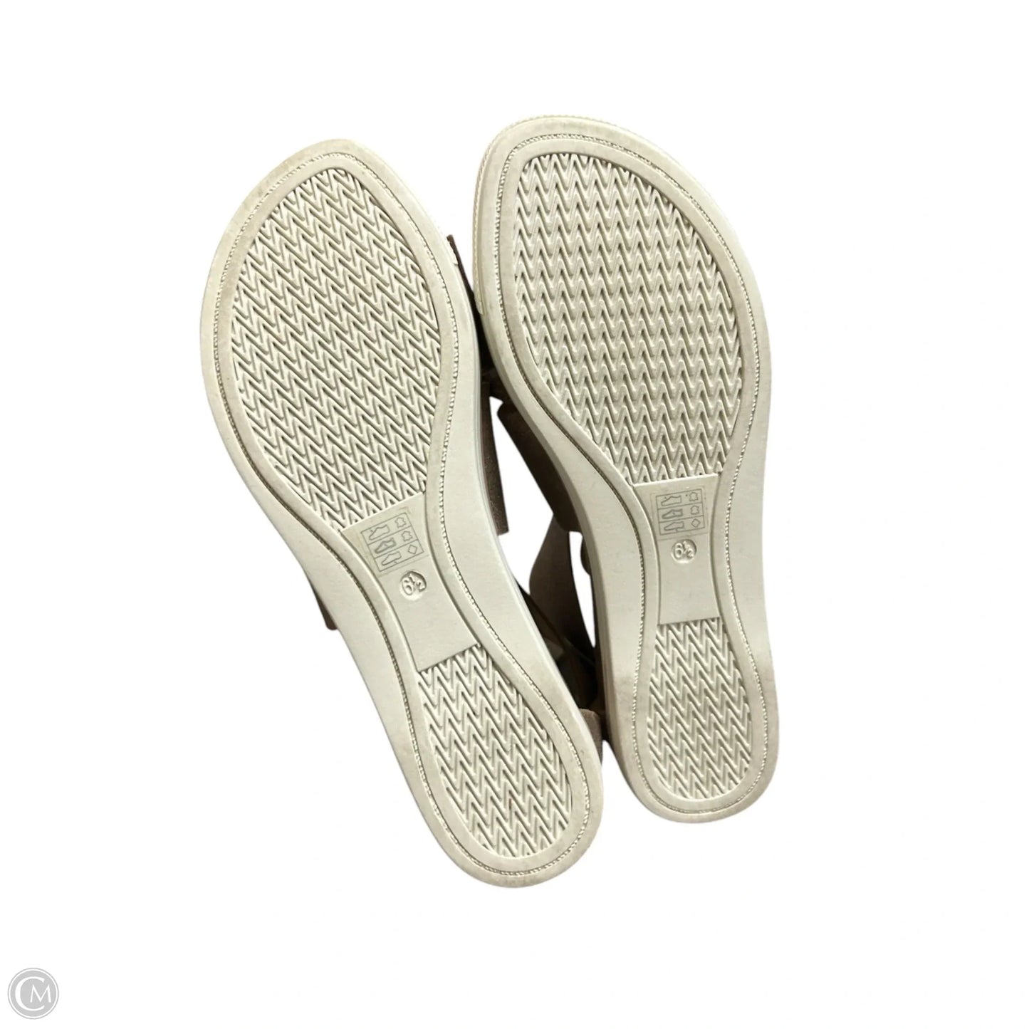 Sandals Flats By Eileen Fisher In Gold, Size: 6.5