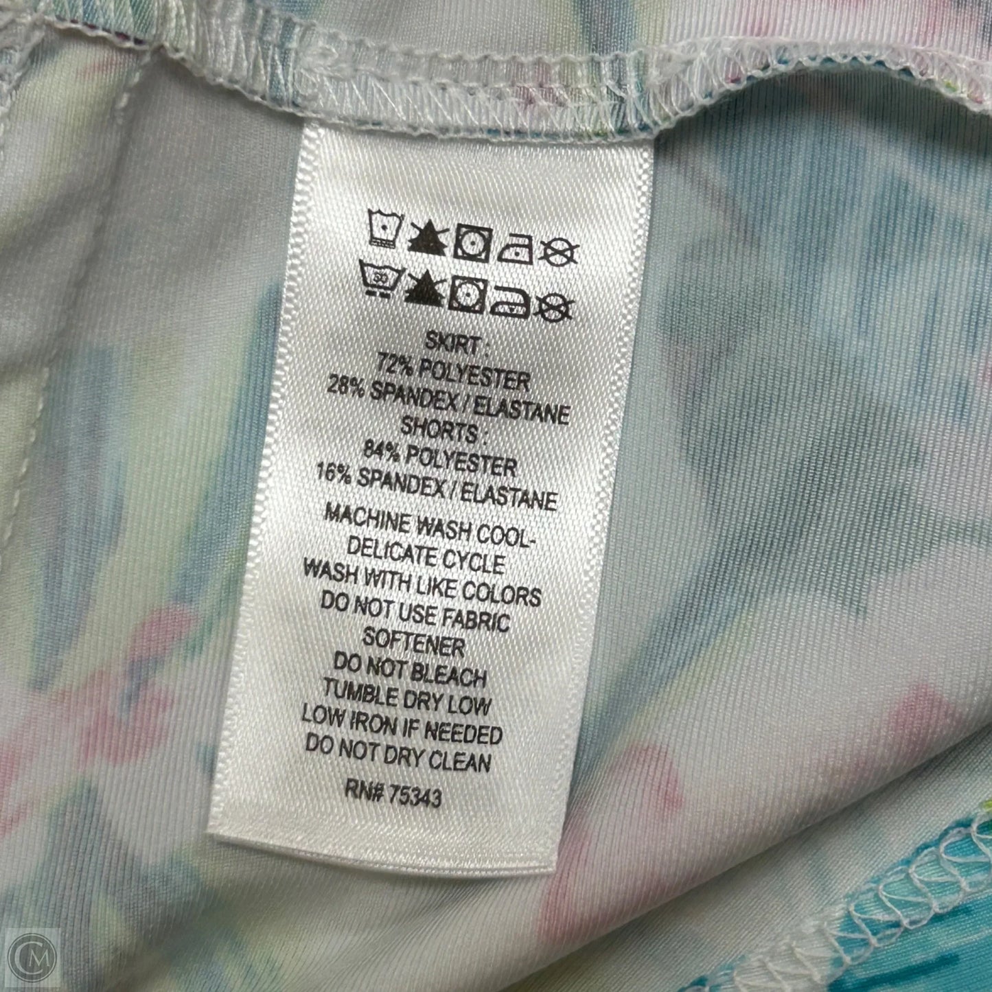 Athletic Skort By Tommy Bahama In Tropical Print, Size: 8