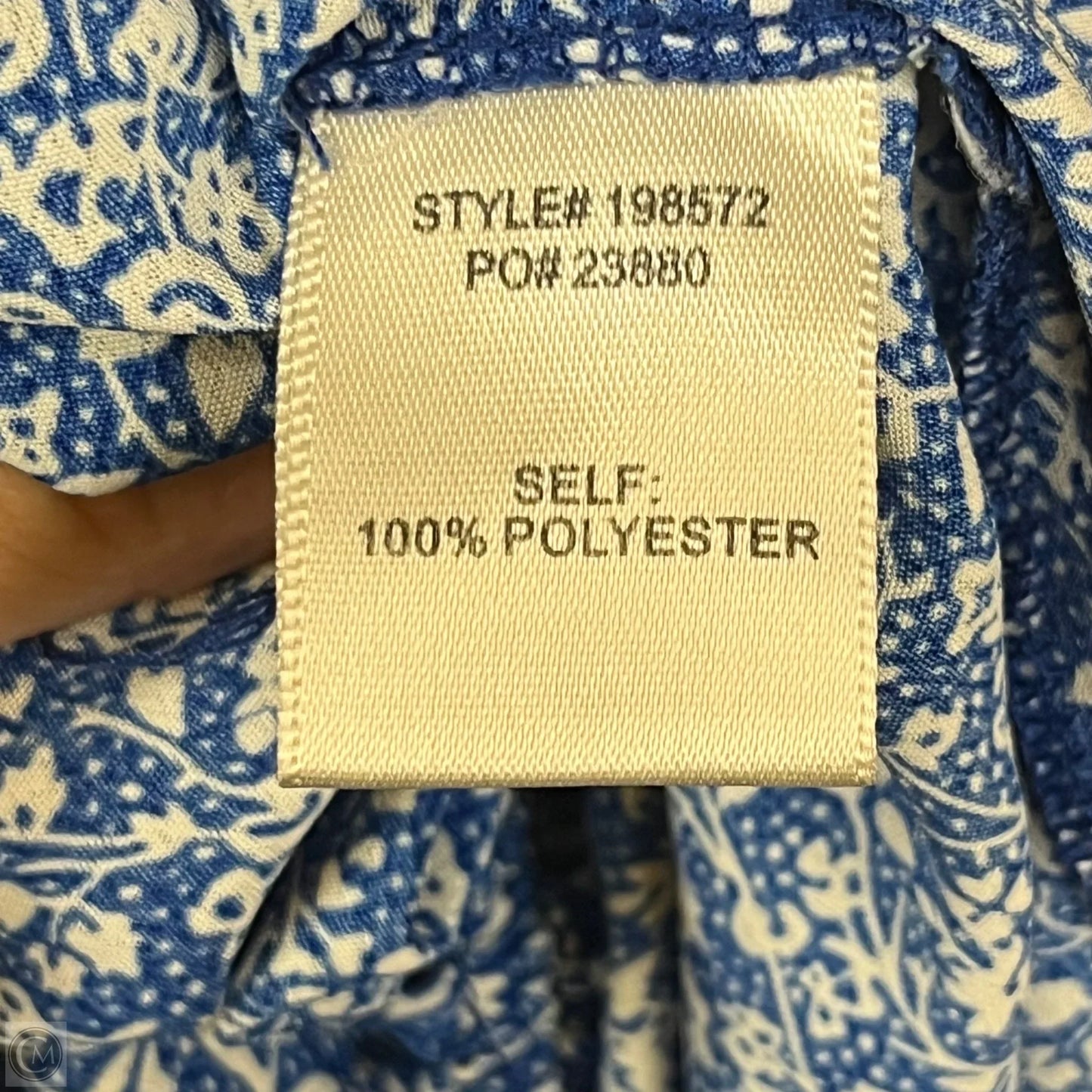 Dress Casual Maxi By Skies Are Blue In Blue, Size: 1x