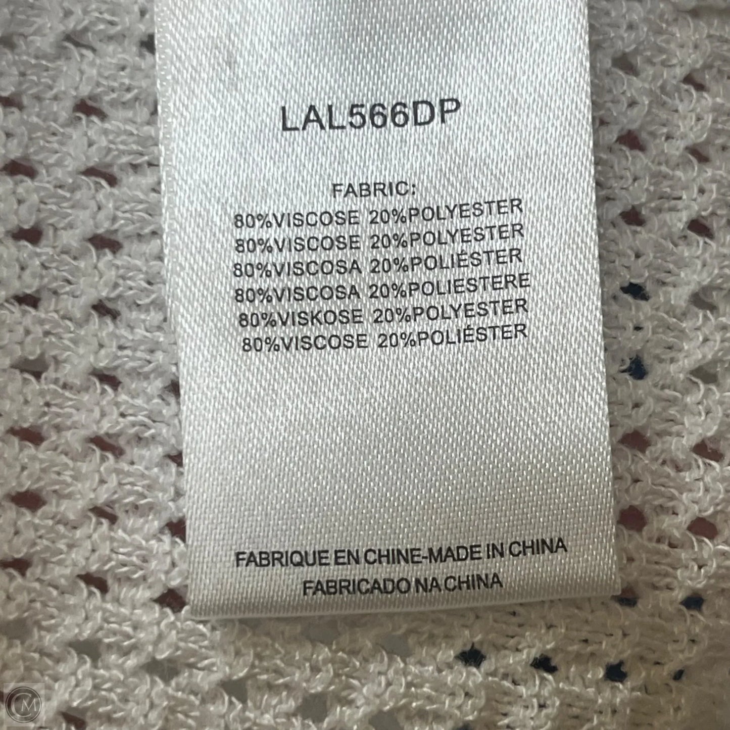 Top Sleeveless By Lili Sidonio In Cream, Size: M