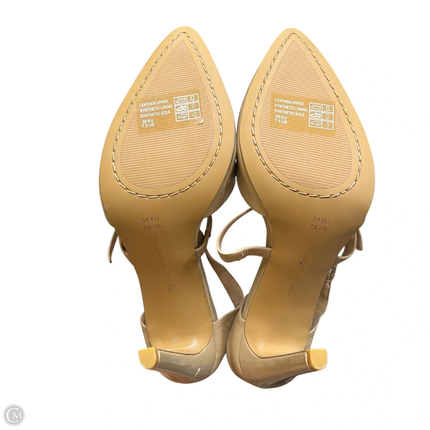 Shoes Heels Stiletto By French Connection In Tan, Size: 7.5
