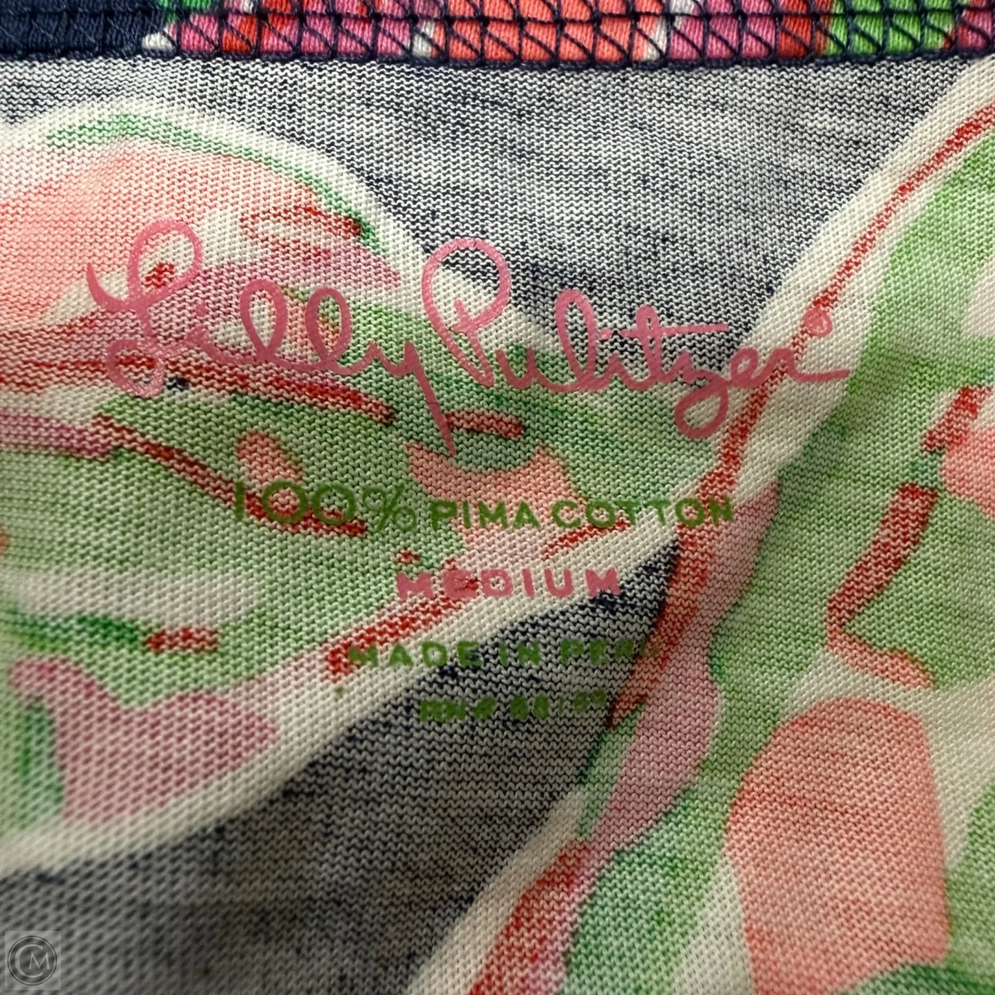 Dress Designer By Lilly Pulitzer In Blue & Pink, Size: M
