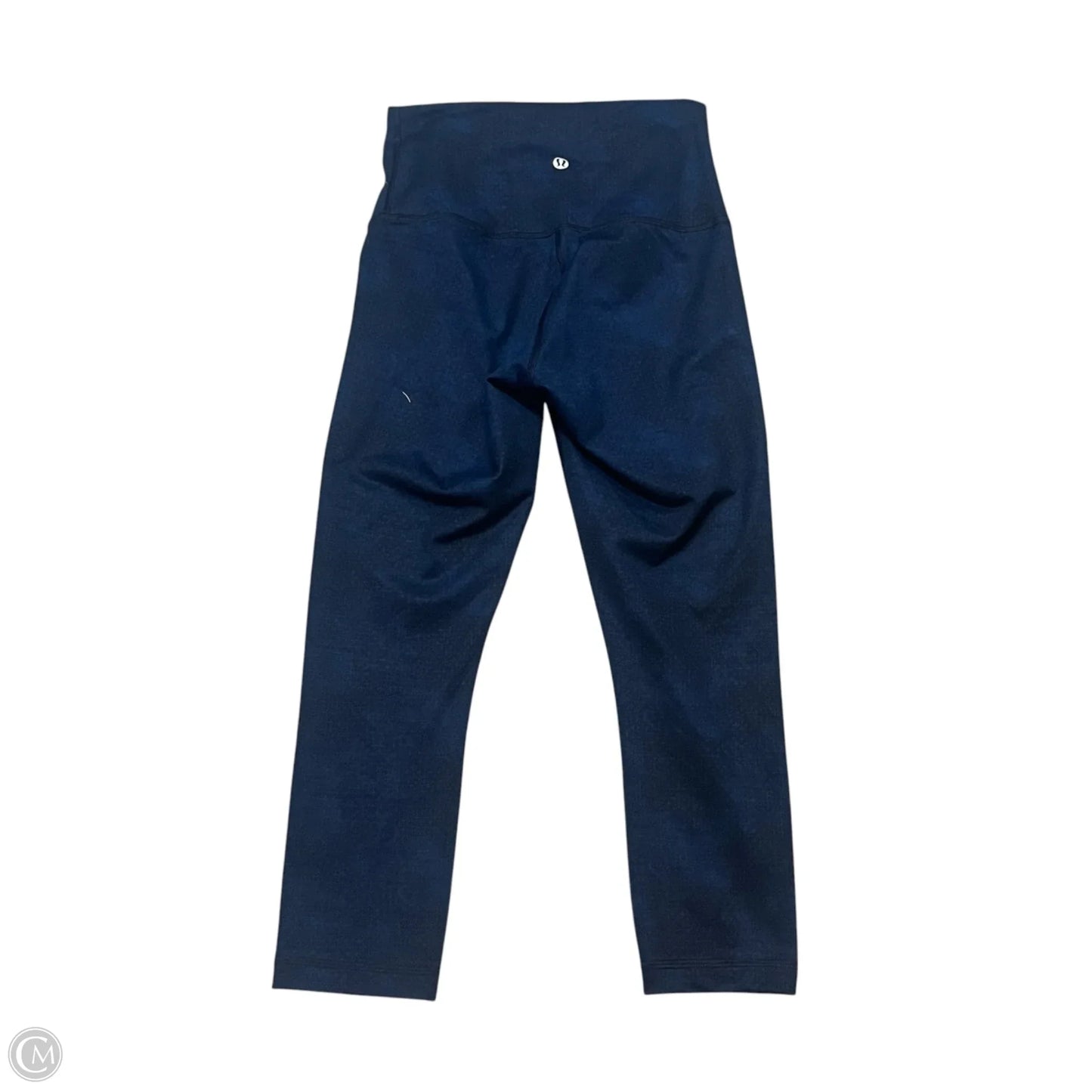 Athletic Leggings Capris By Lululemon In Blue, Size: S
