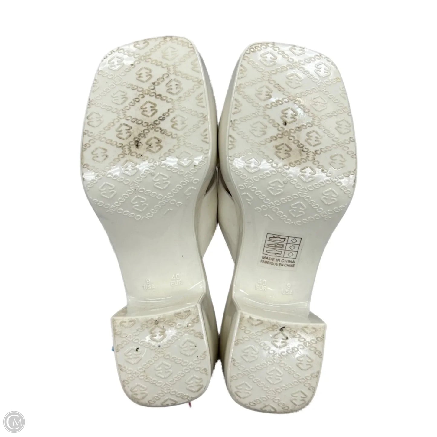 Shoes Heels Block By Jeffery Campbell In White, Size: 9