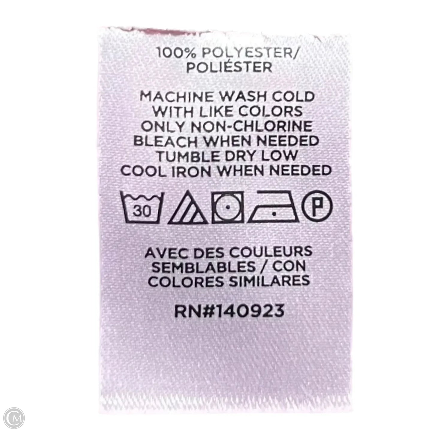 Blouse Long Sleeve By Loft In Maroon, Size: Xl