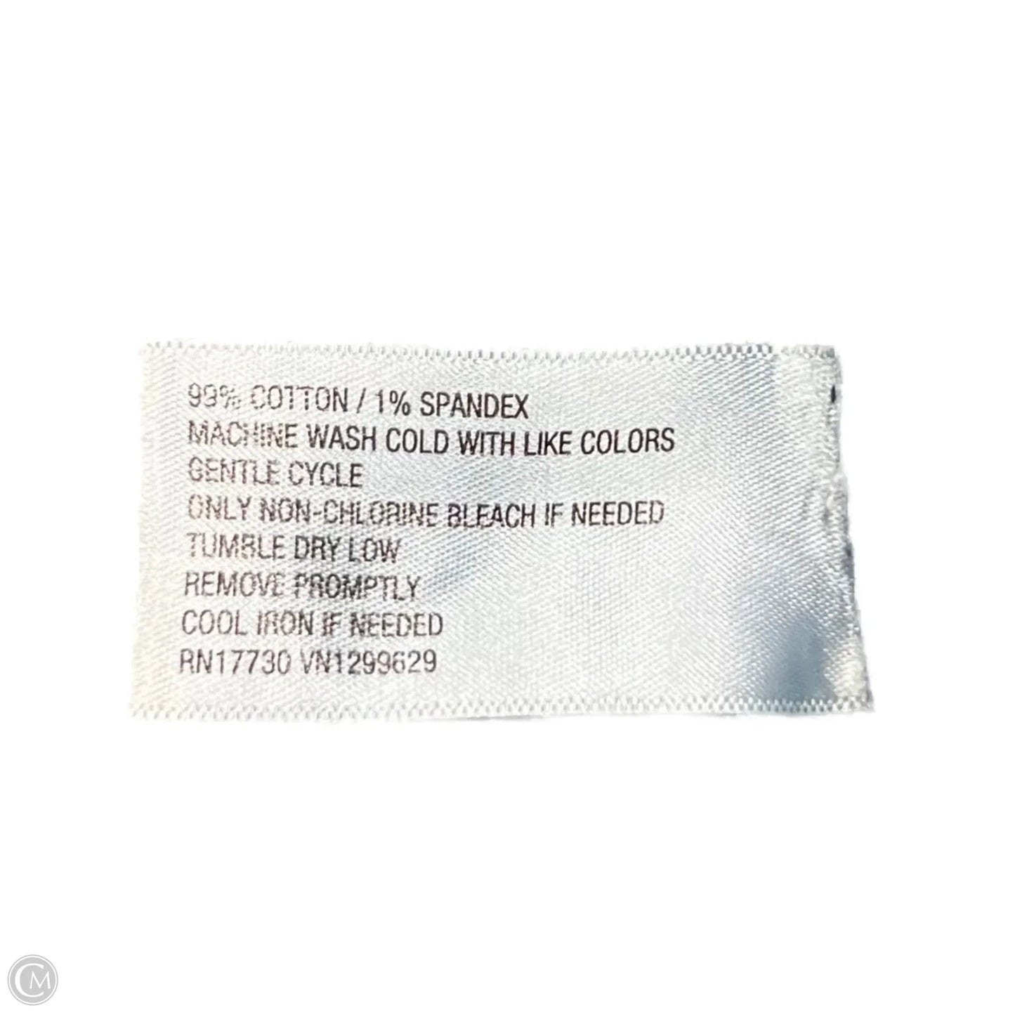 Jeans Straight By Ava & Viv In Blue Denim, Size: 18