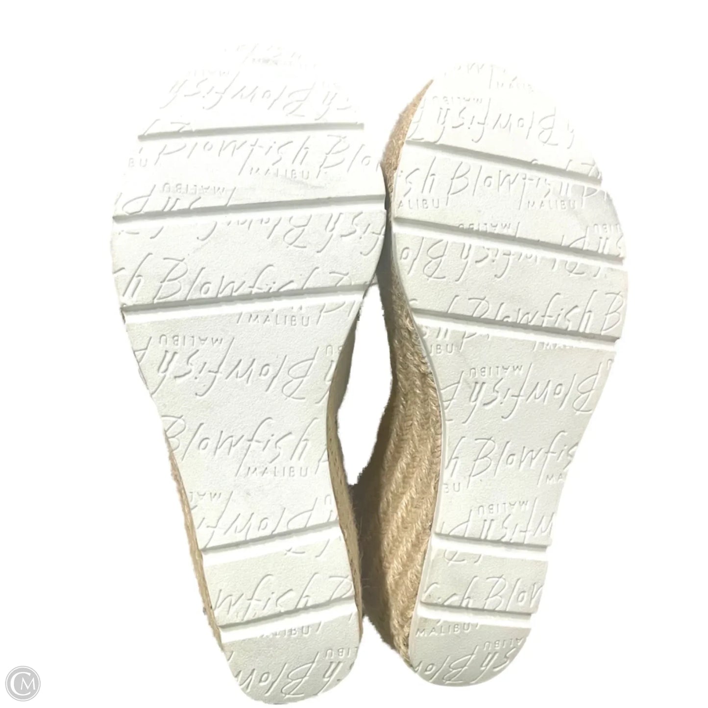 Sandals Heels Wedge By Blowfish In White, Size: 6