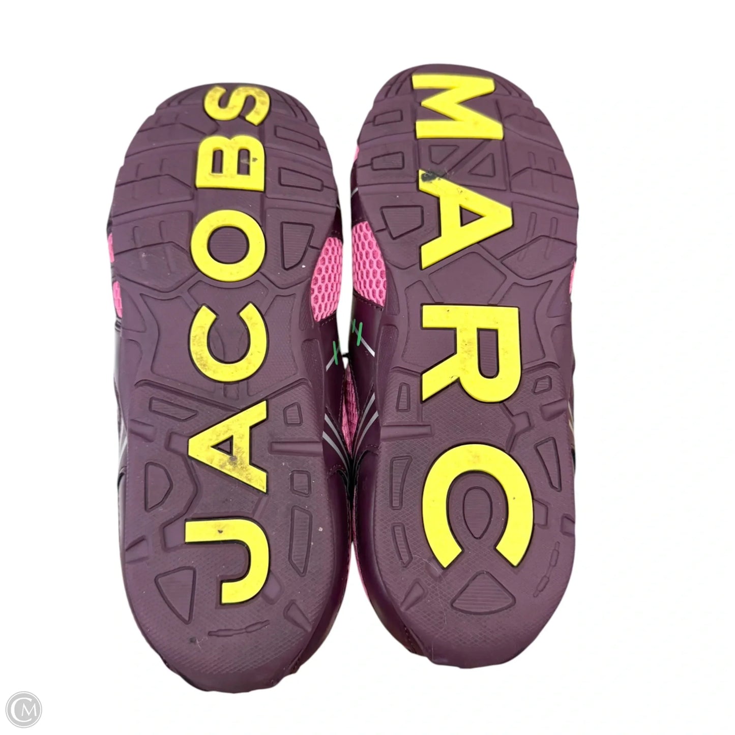 Shoes Luxury Designer By Marc Jacobs In Green & Purple, Size: 7.5