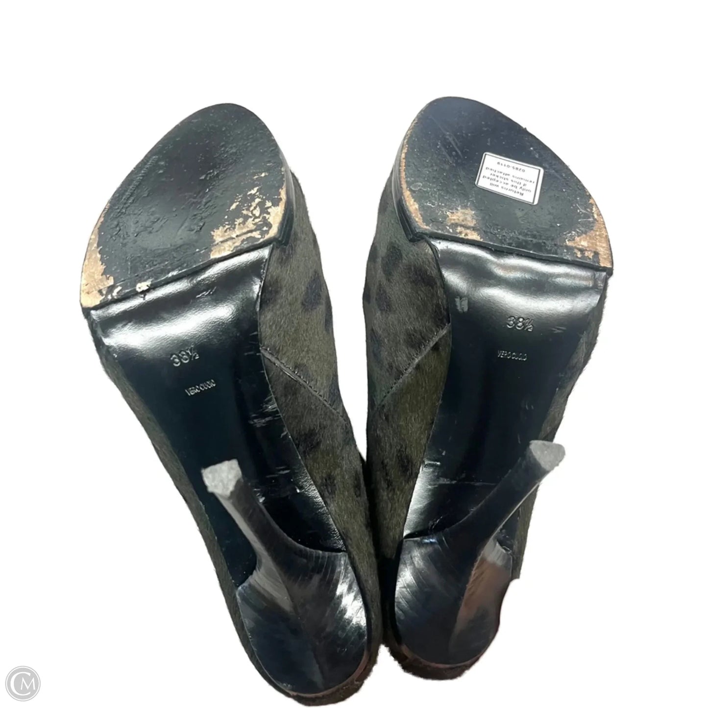 Boots Luxury Designer By Alexander Wang In Animal Print, Size: 8