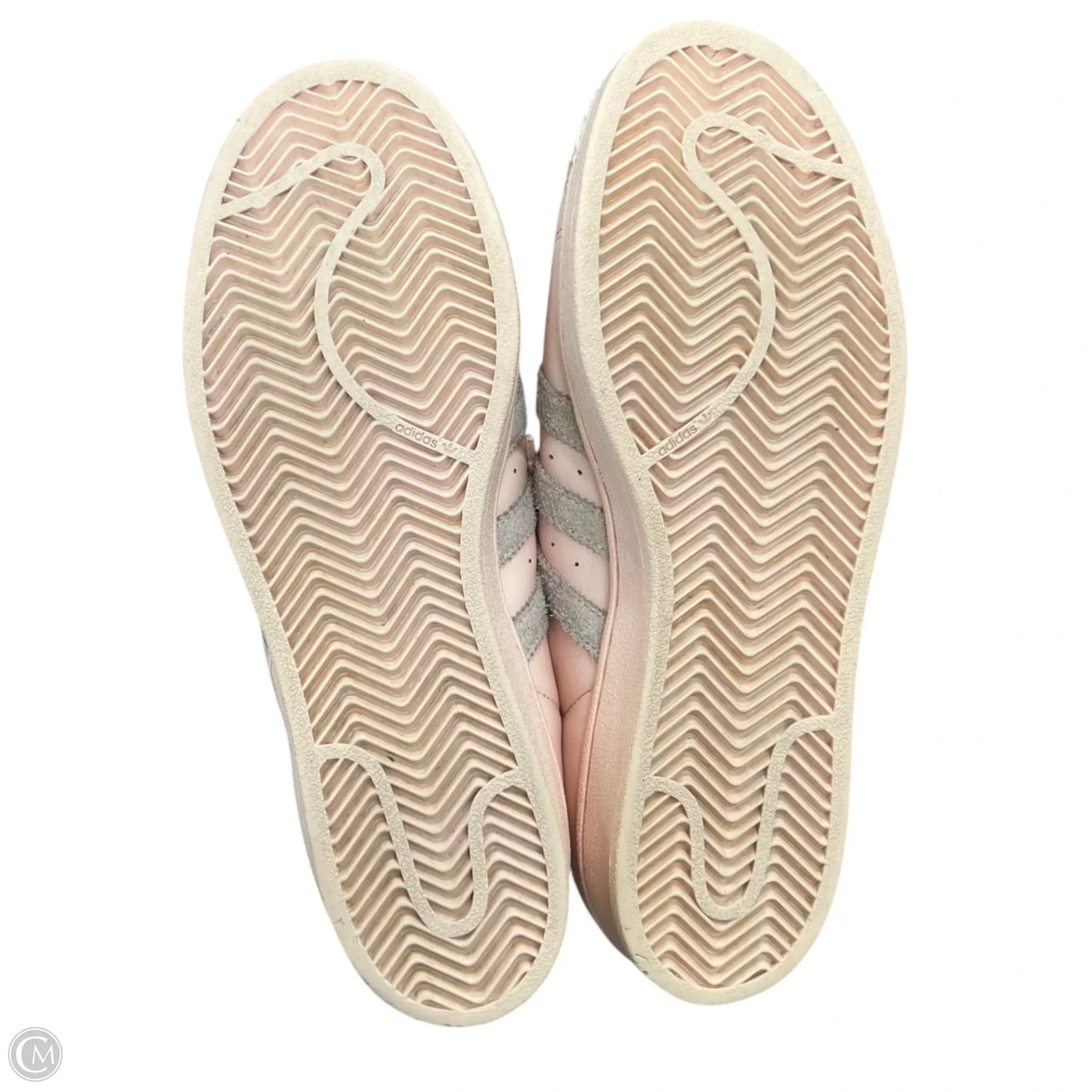 Shoes Sneakers By Adidas In Pink & Tan, Size: 10