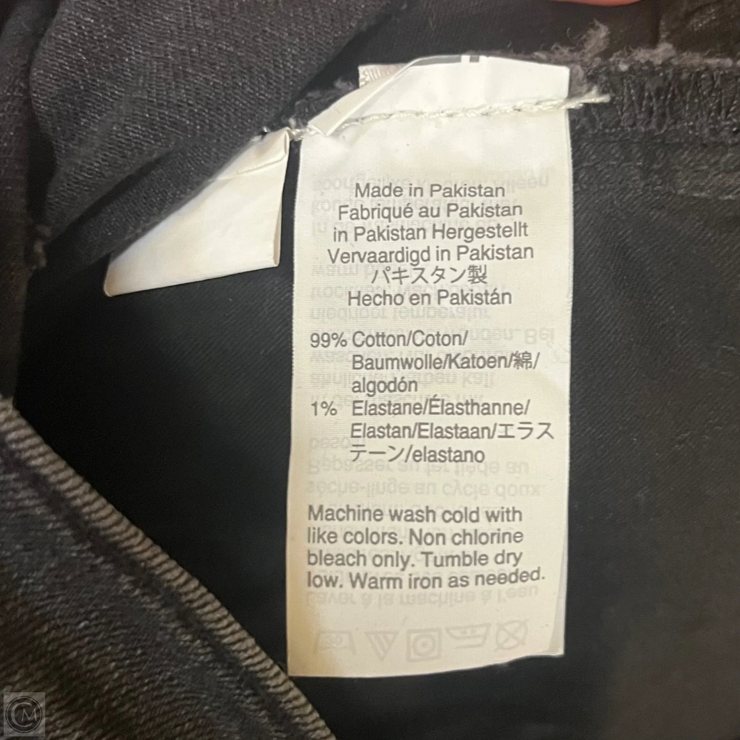 Jeans Boyfriend By Madewell In Black, Size: 4