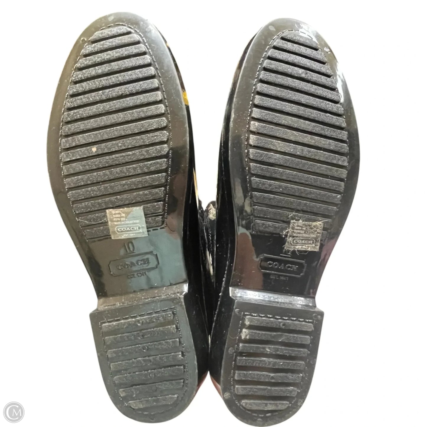 Boots Designer By Coach In Black, Size: 10