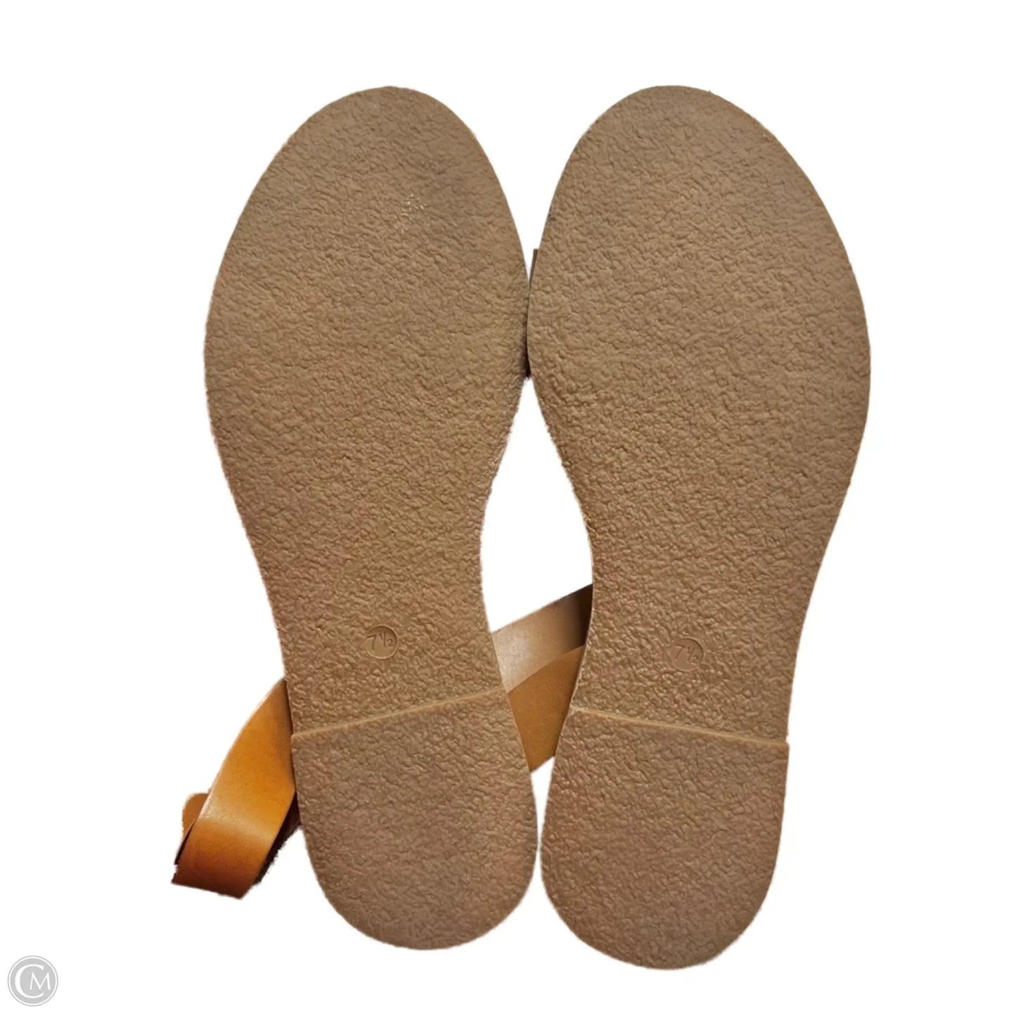 Sandals Flats By Madewell In Brown, Size: 7.5