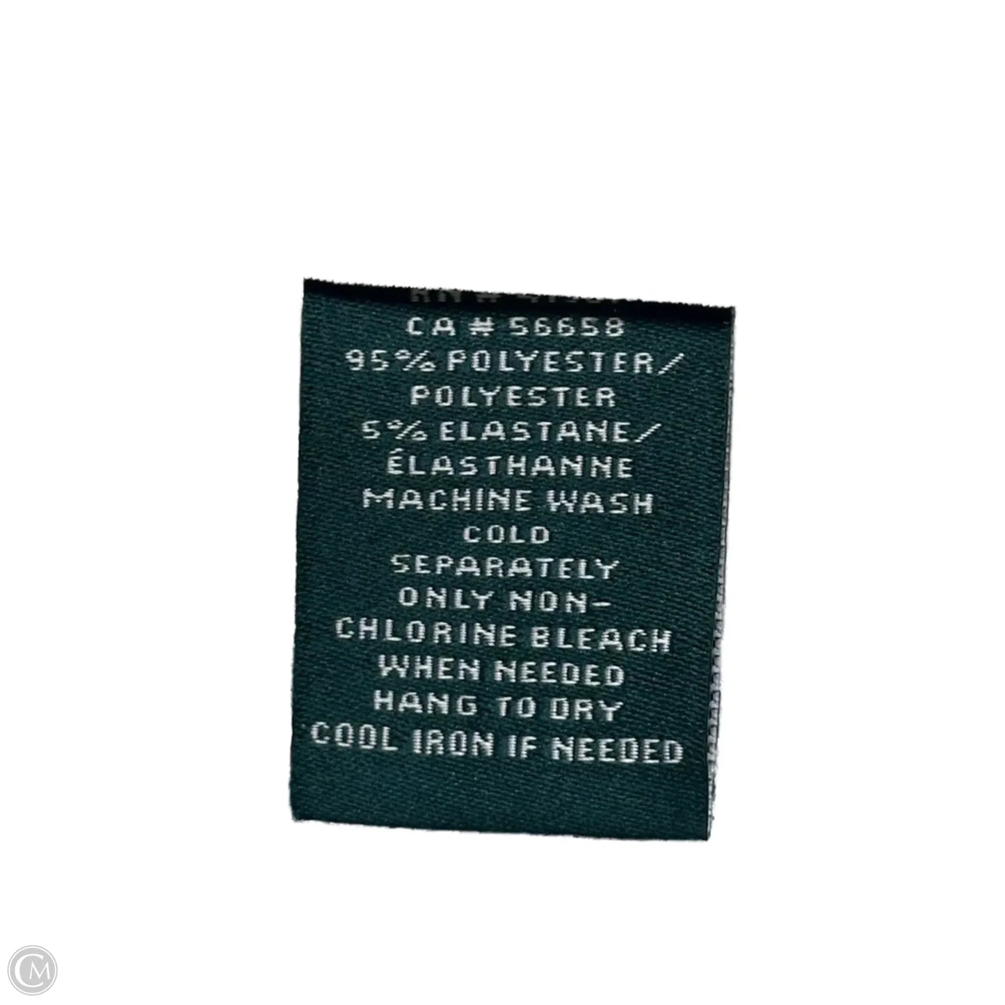 Dress Casual Maxi By Lauren By Ralph Lauren In Black & White, Size: L