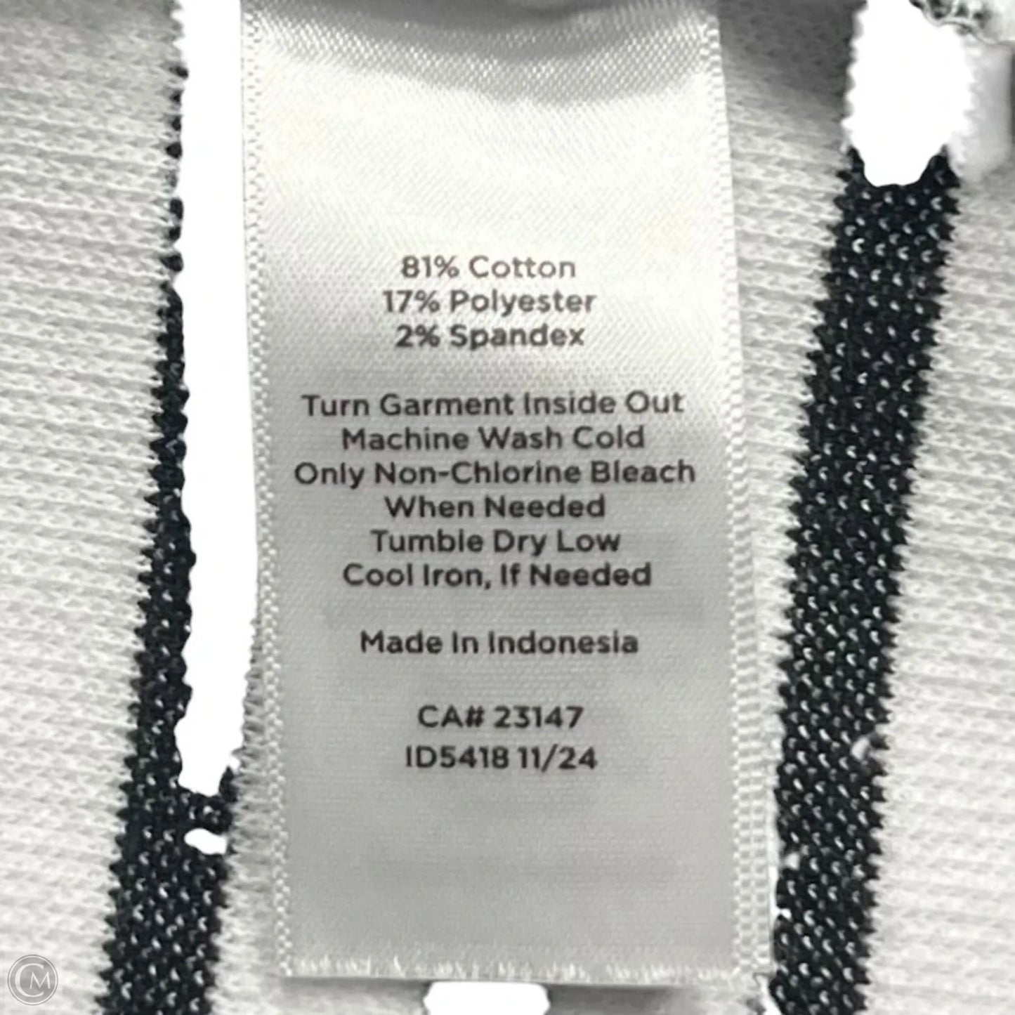 Sweatshirt Hoodie By Talbots In Striped Pattern, Size: 3x