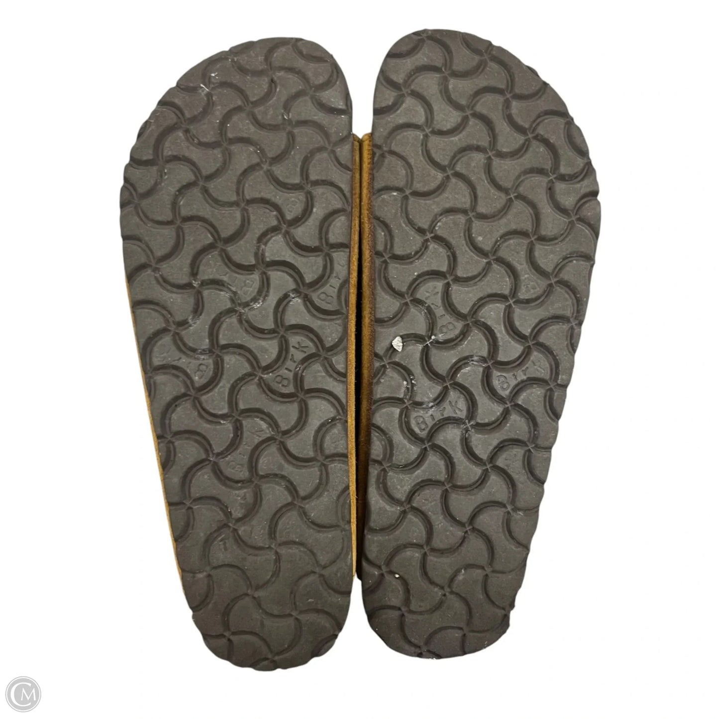 Sandals Flats By Birkenstock In Brown, Size: 6