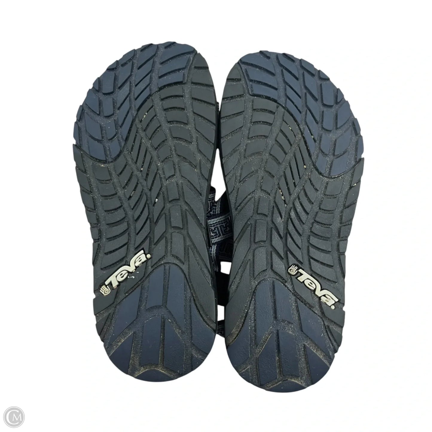 Sandals Sport By Teva In Black & Blue, Size: 7
