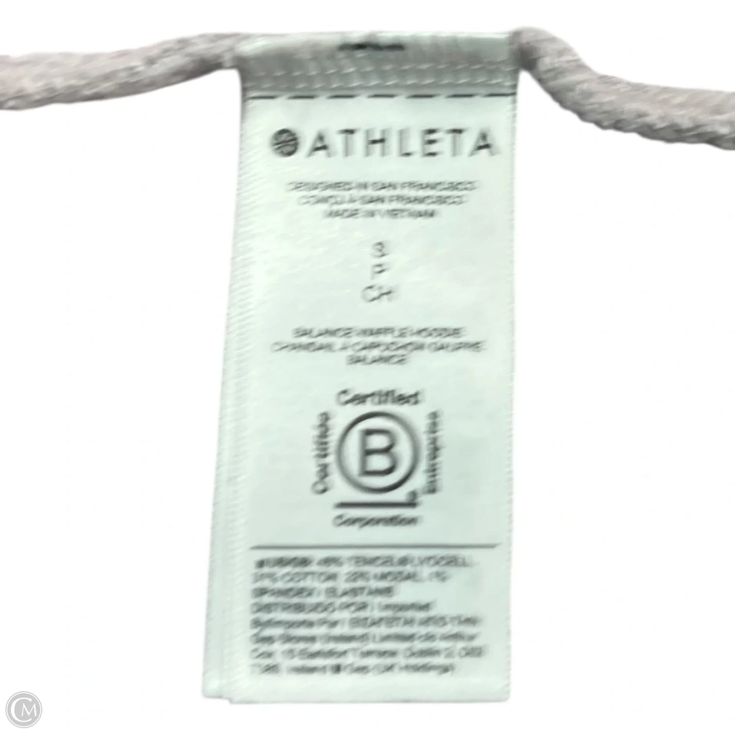 Sweatshirt Hoodie By Athleta In Purple, Size: S