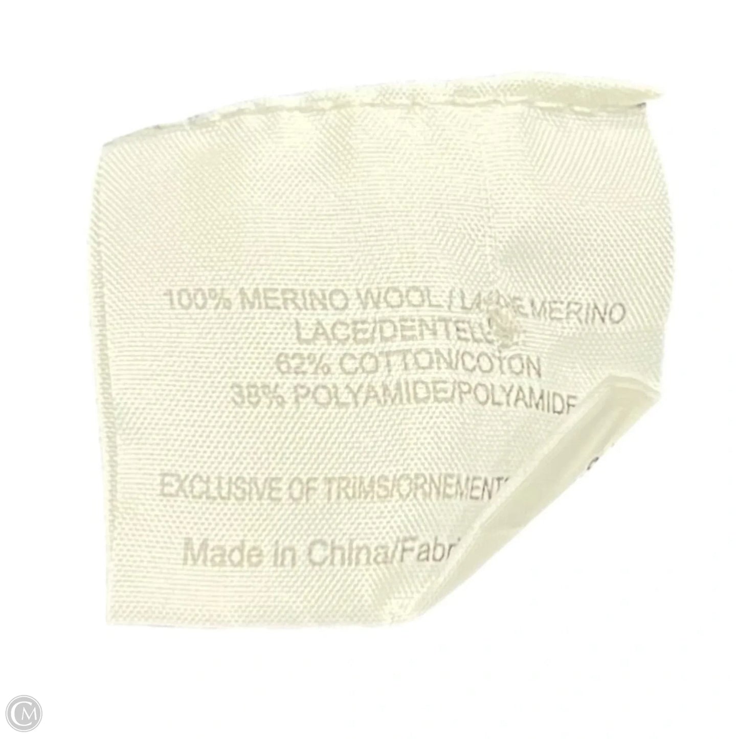 Top Long Sleeve Designer By Tory Burch In Black & Grey, Size: S