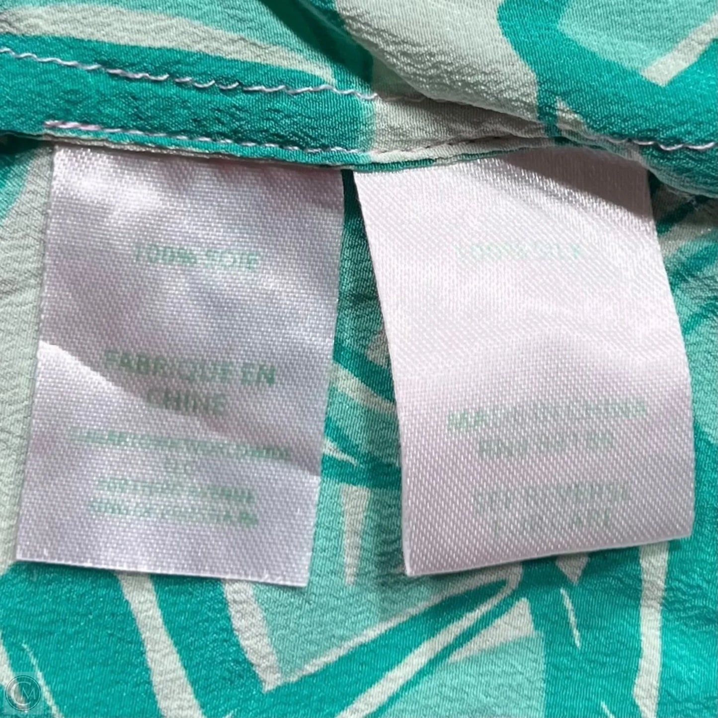 Top Long Sleeve Designer By Lilly Pulitzer In Teal, Size: Xl