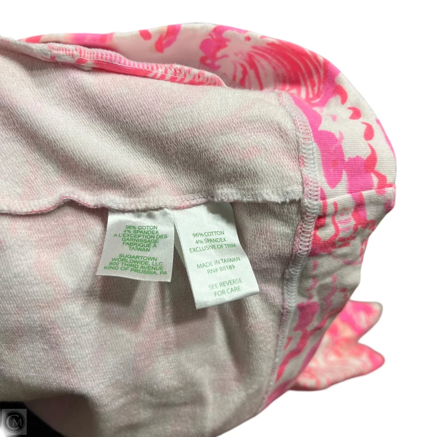 Sweatshirt Designer By Lilly Pulitzer In Pink & White, Size: Xs