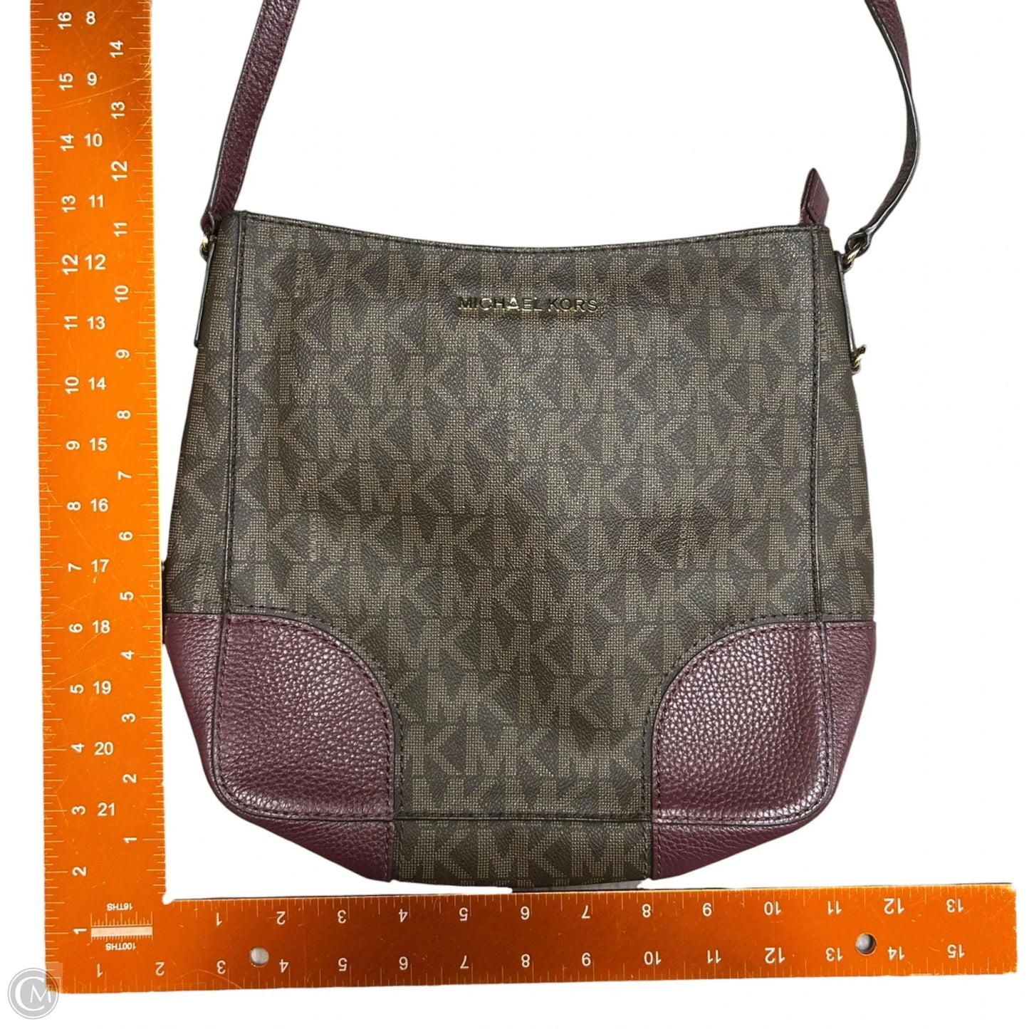 Crossbody Designer By Michael Kors, Size: Large
