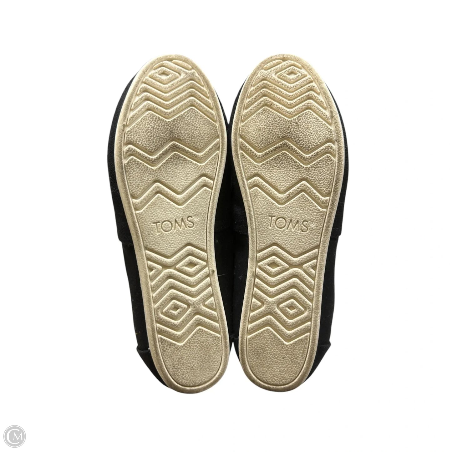 Shoes Flats By Toms In Black, Size: 5.5