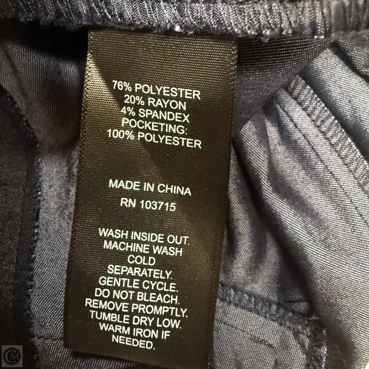 Pants Dress By Nicole Miller In Blue Denim, Size: 2