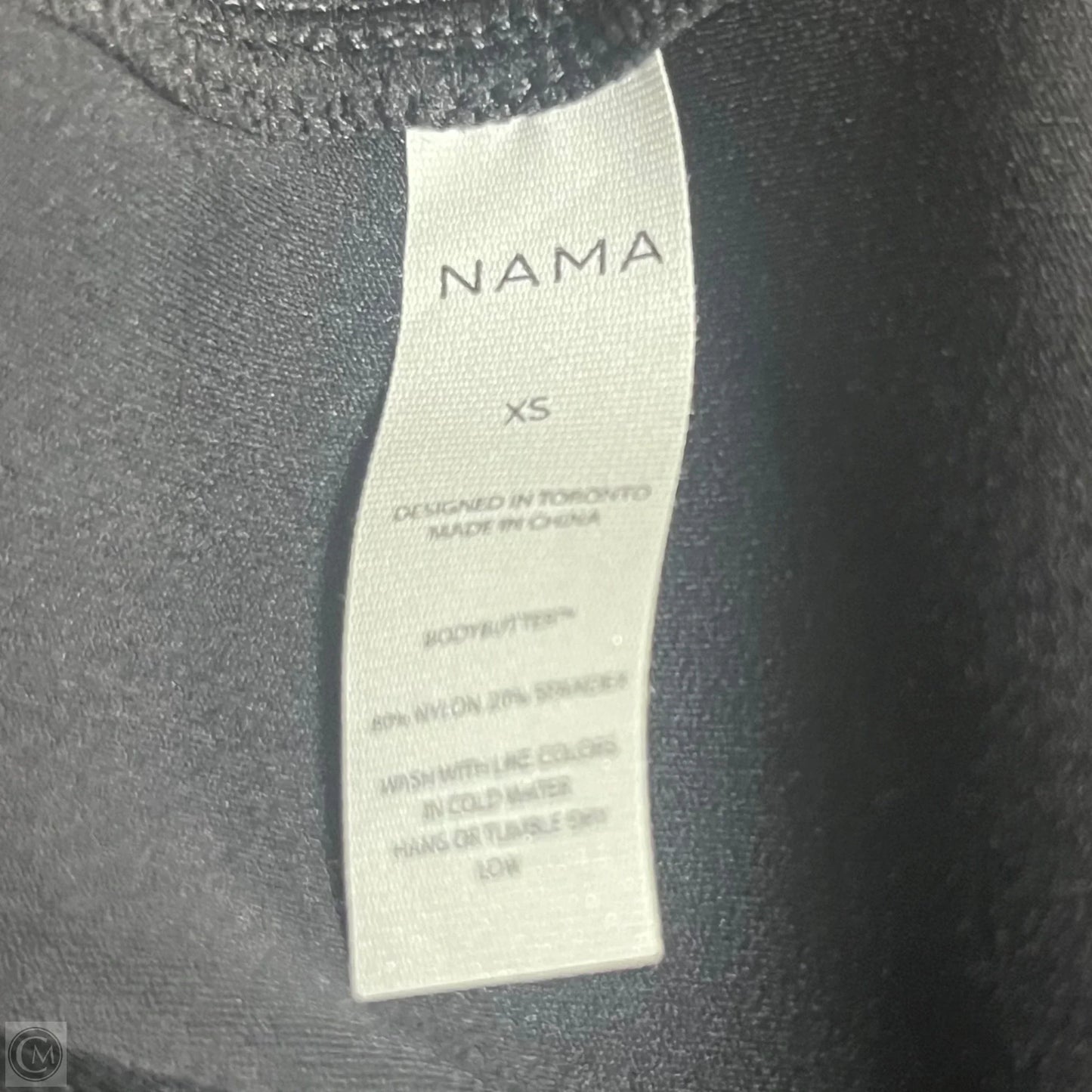 Athletic Jacket By Nama In Black, Size: Xs