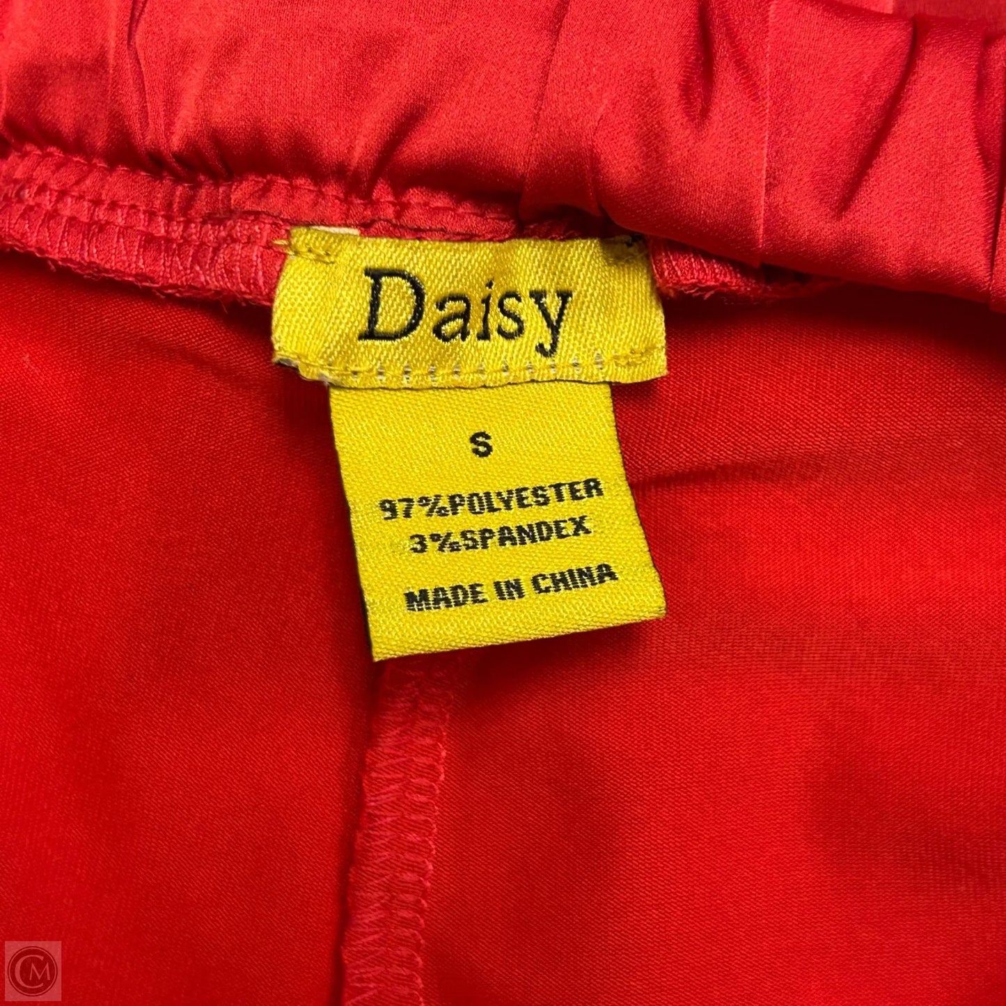 Skort By Daisy In Red, Size: S
