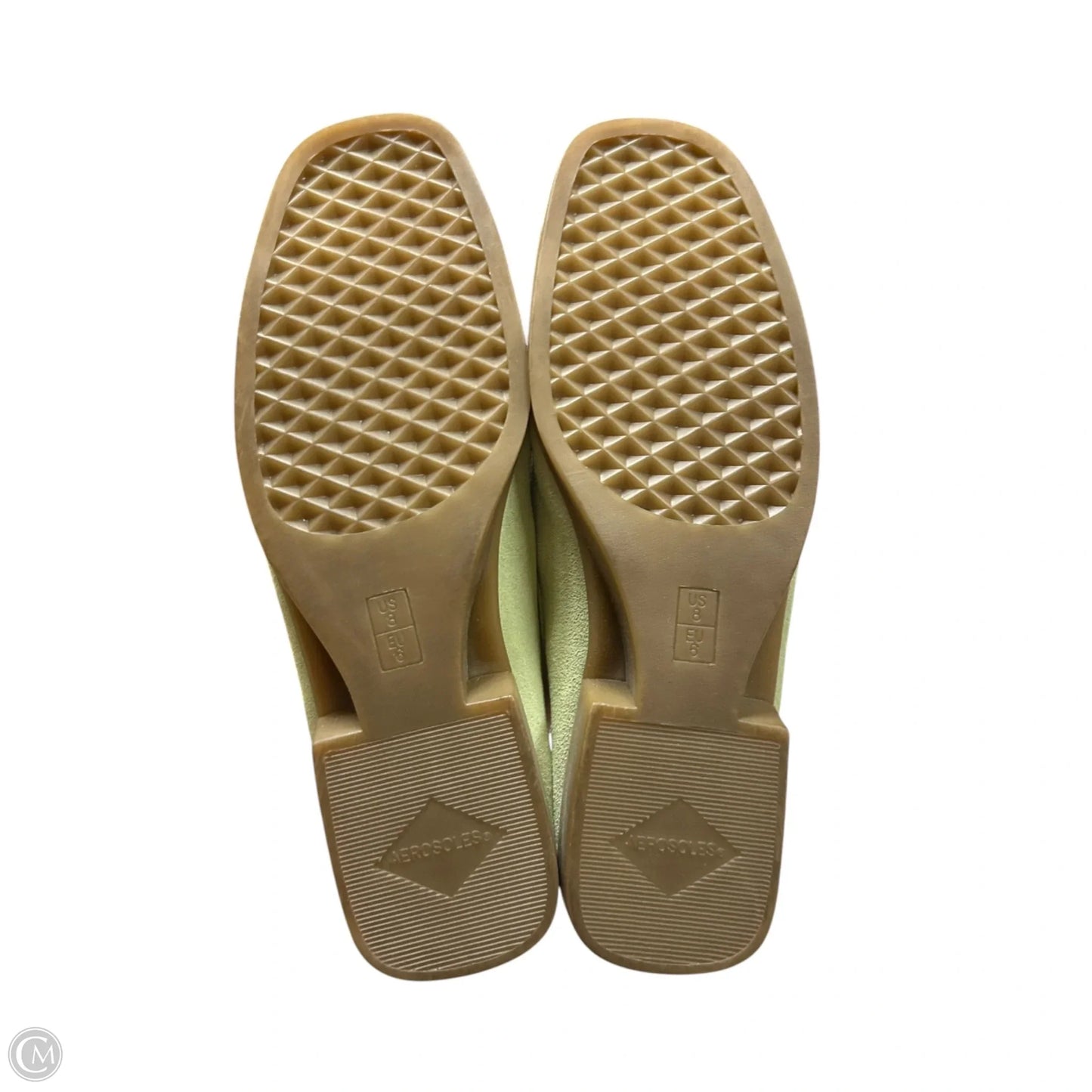 Shoes Flats By Aerosoles In Green, Size: 8